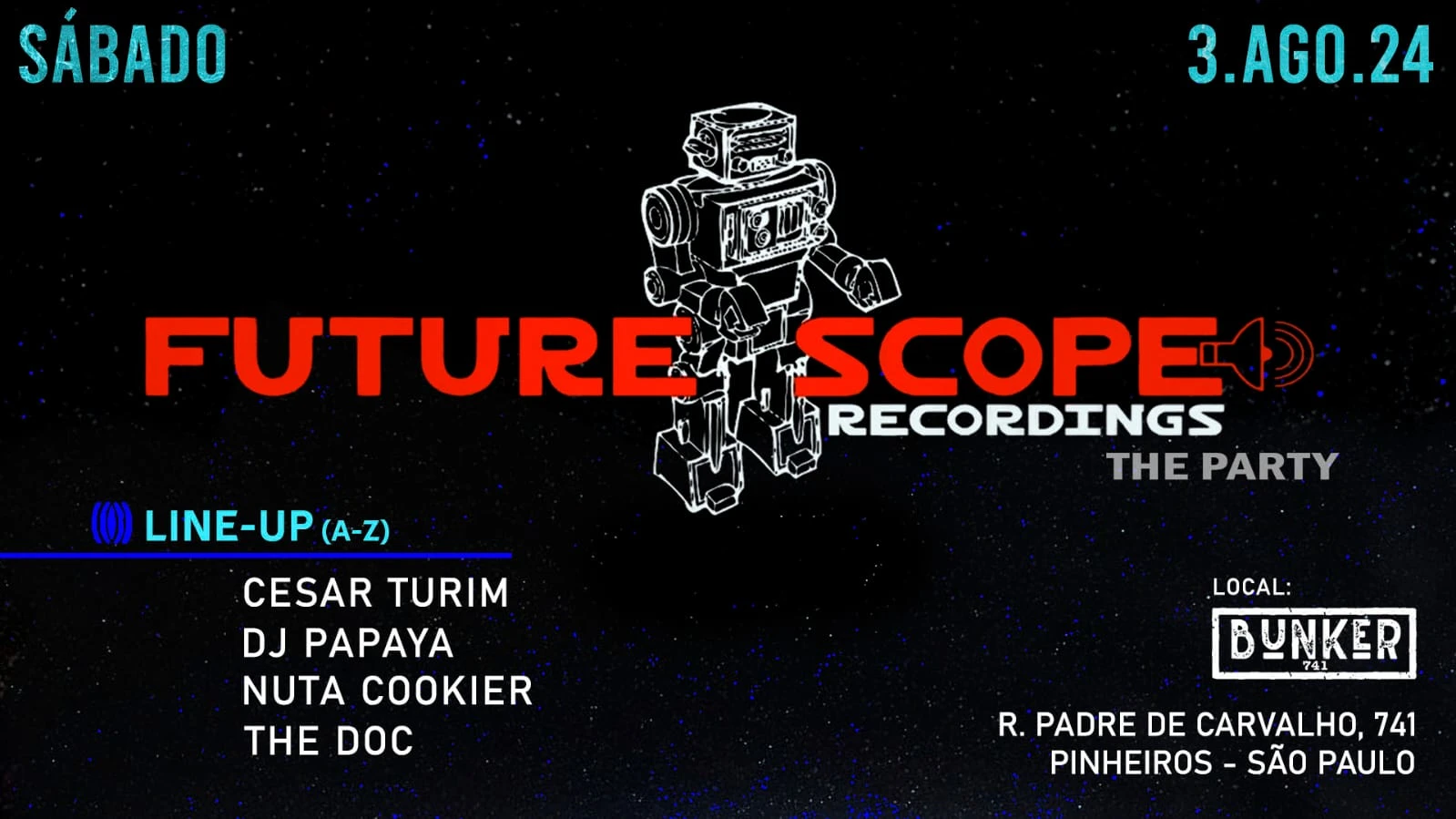 Future Scope Recordings Party Cover