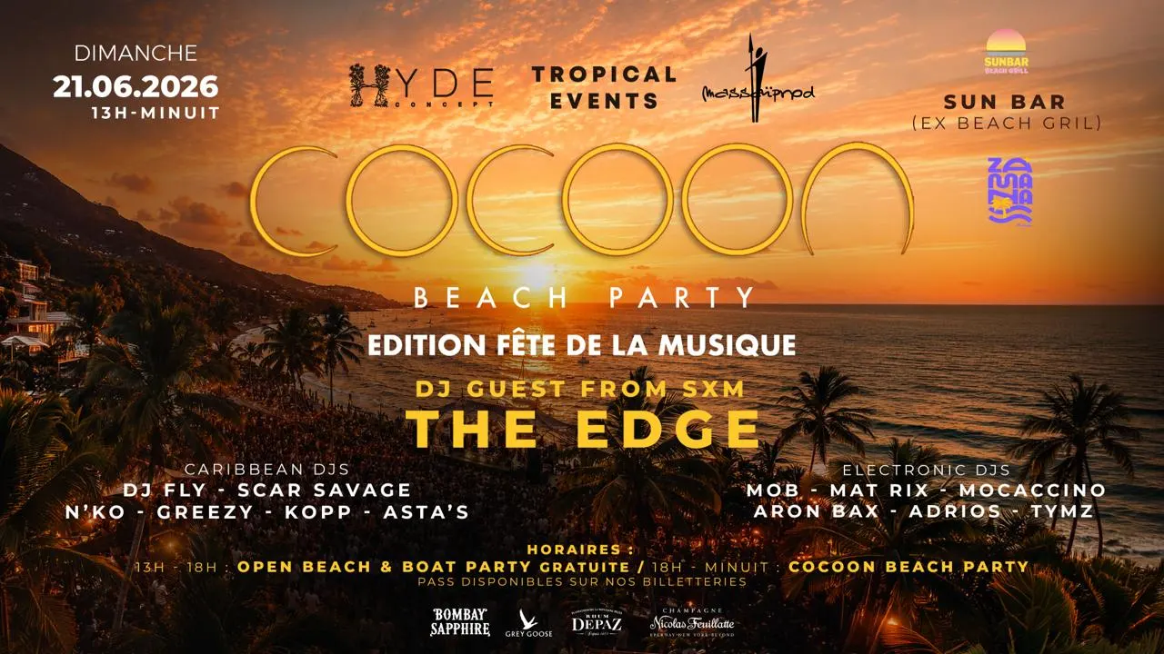 Cocoon Festival : Beach Party Pour La Fête De La Musique Cover
