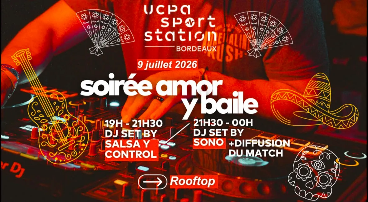 Soirée Amor Y Baile Ucpa Bdx + Match Cover