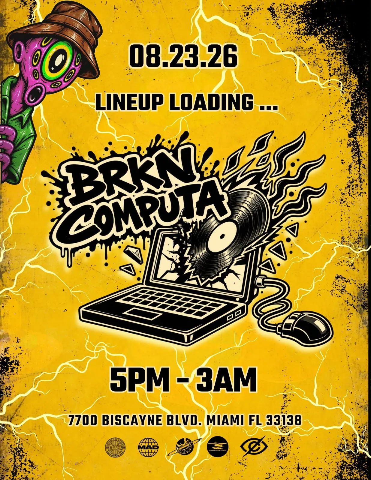 Brkn Computa (Launch Party) Cover