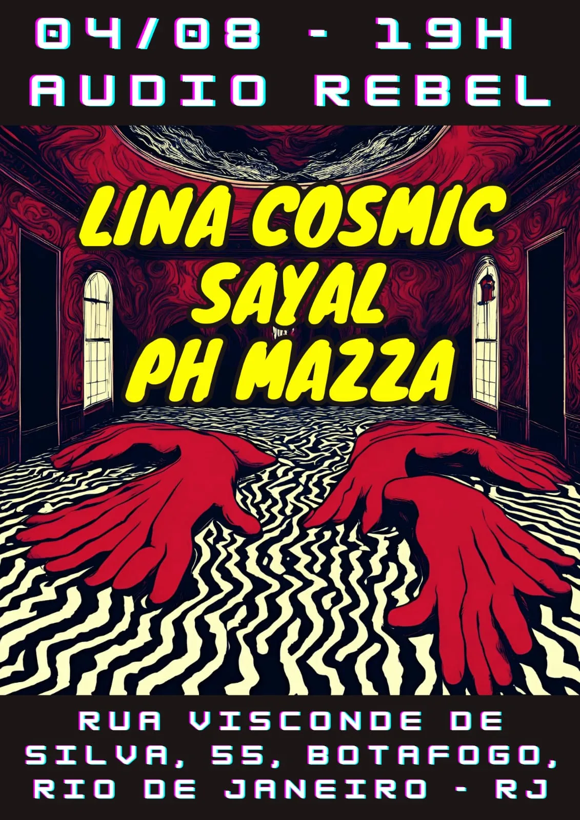 Lina Cosmic + Sayal + Ph Mazza Cover
