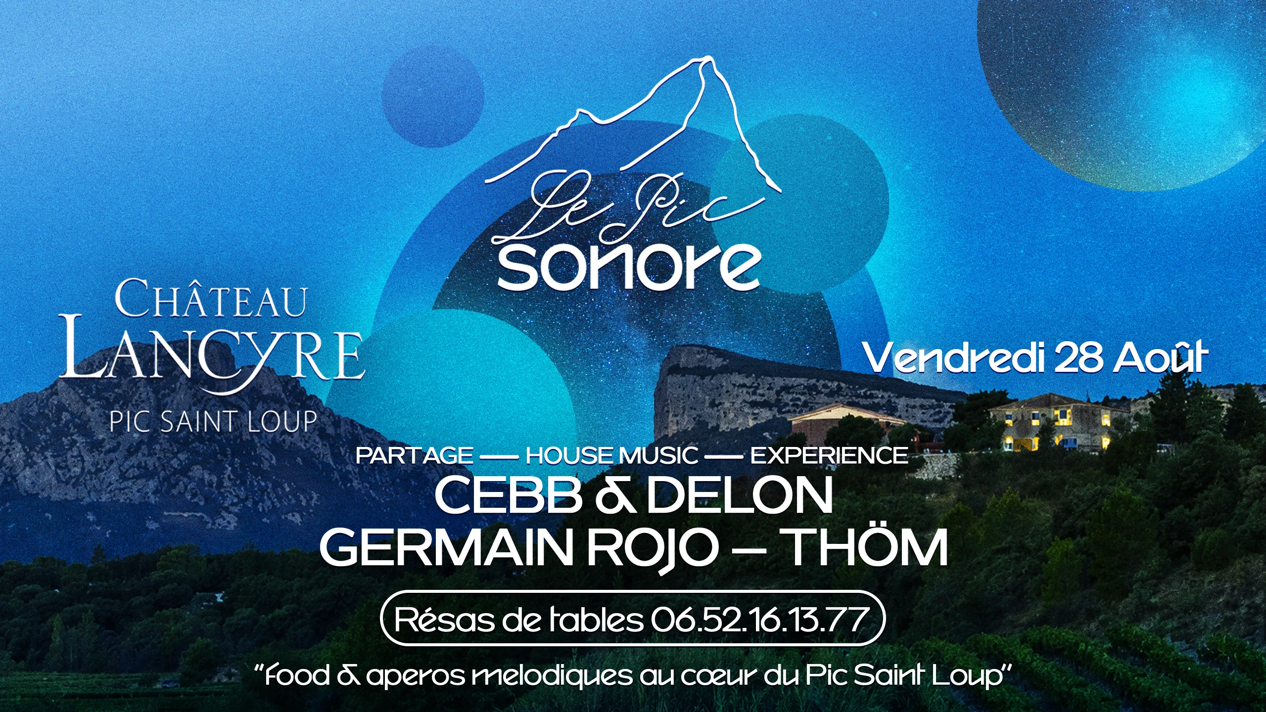 Pic Sonore Au Chateau Lancyre Cover