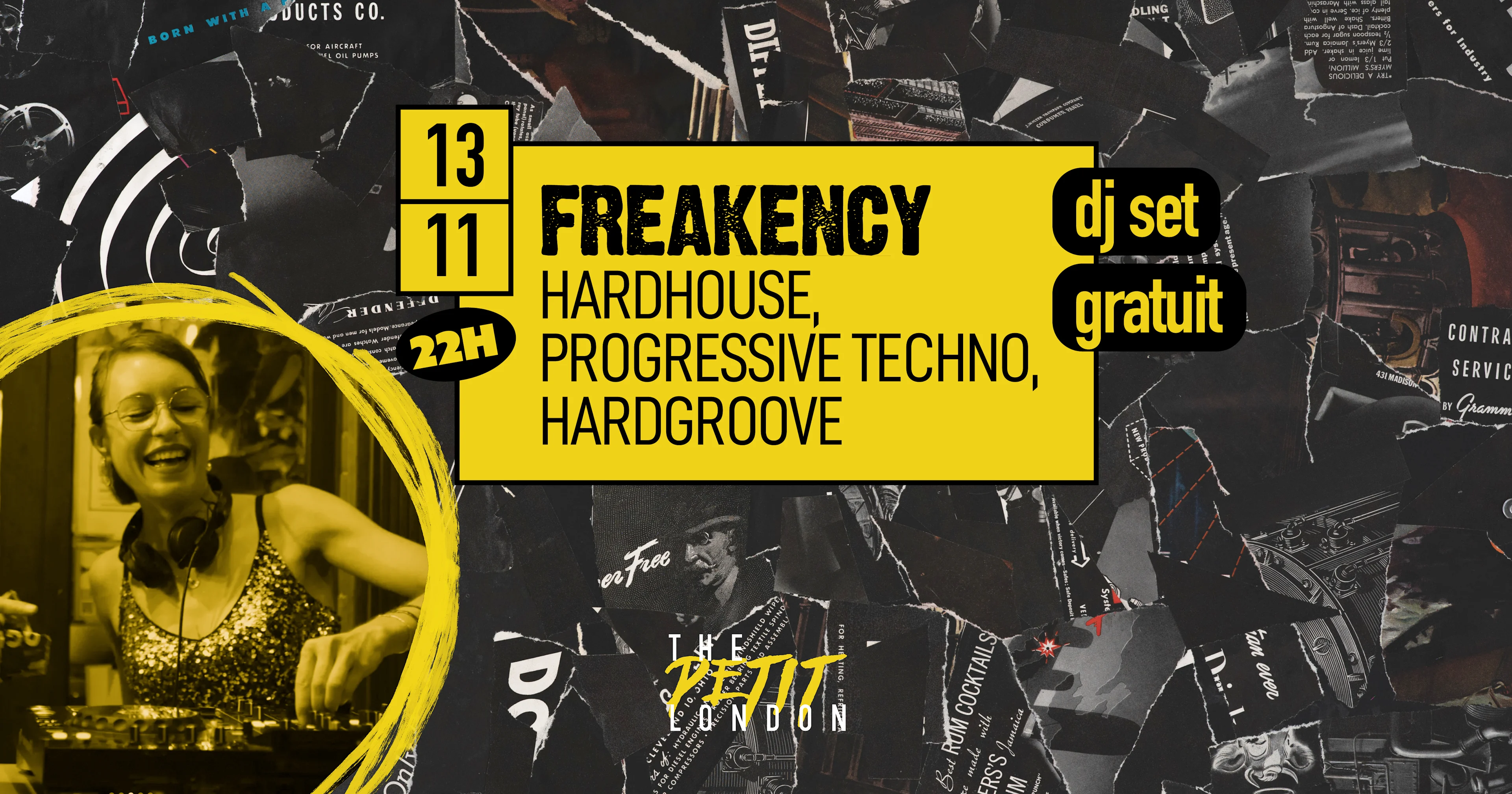 (Techno) (Hardgroove) Freakency By The Petit London Cover