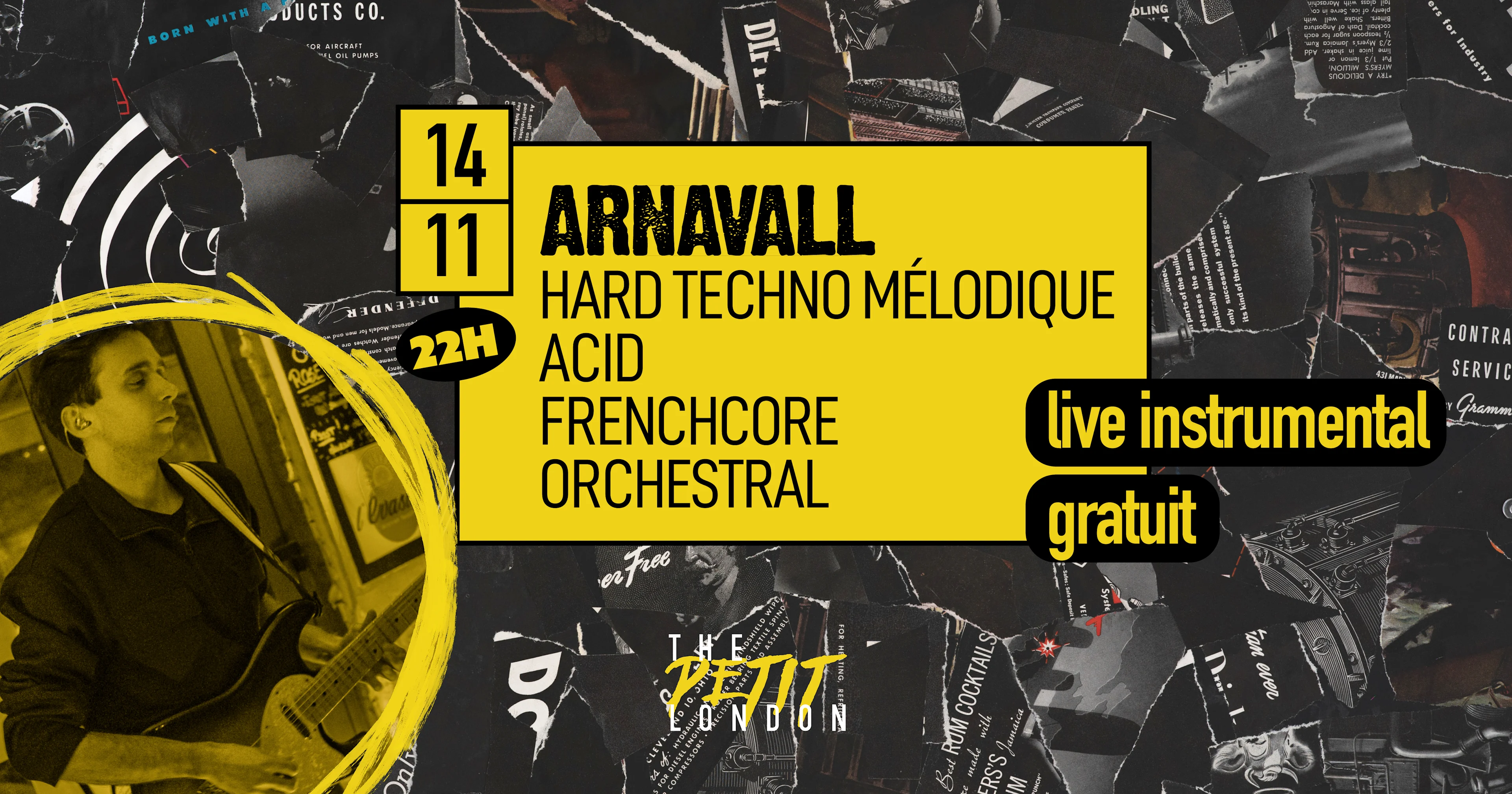 (Live Techno Instrumentale) Arnavall By The Petit London Cover