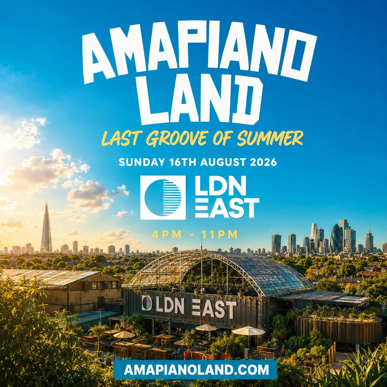 Amapianoland - Summer Day Festival In London Cover