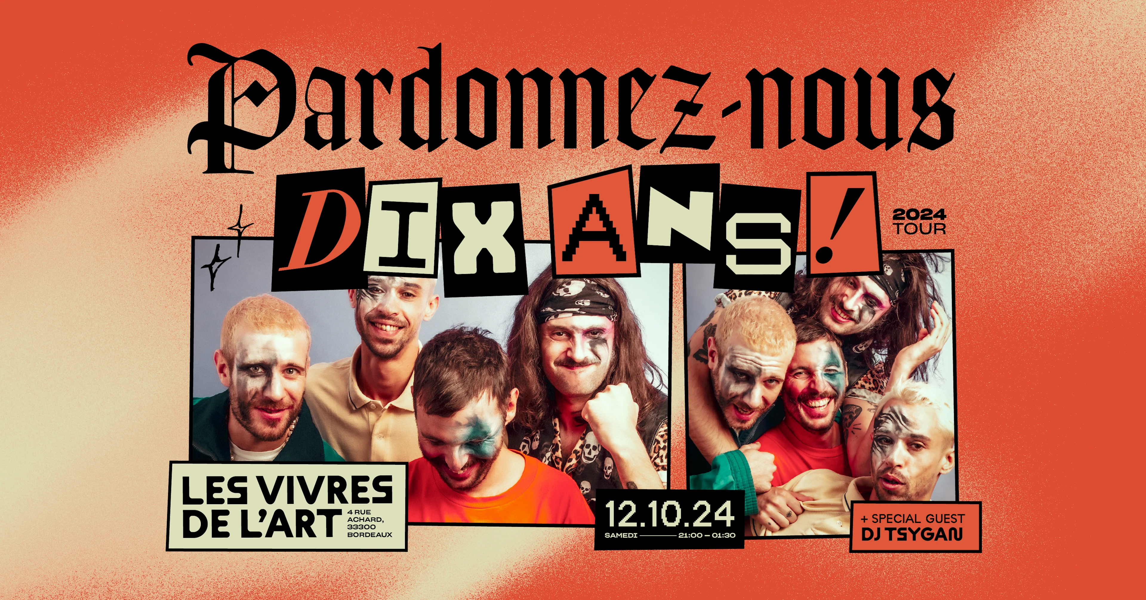 Pardonnez-Nous - 10 Ans Déjà ! (Italo, House & Disco Partyy) Cover
