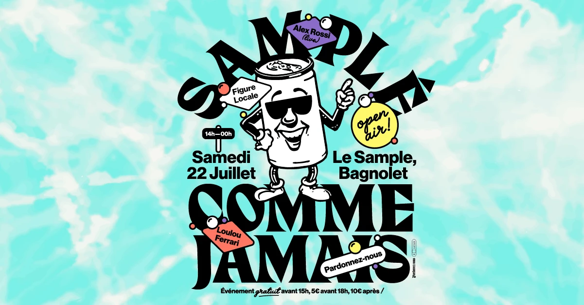 Samplé Comme Jamais - Open Air ! Cover