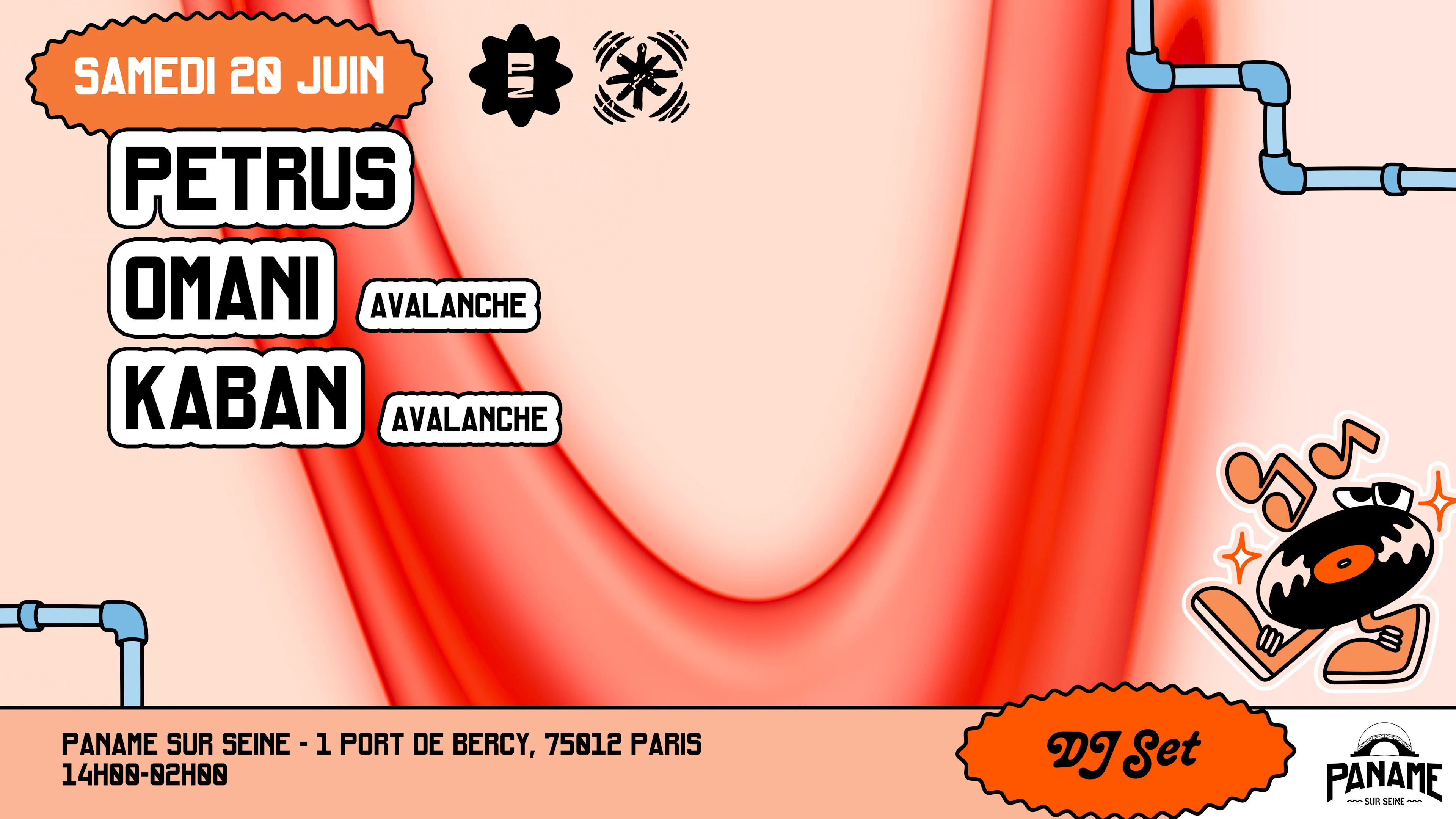 Avalanche X Point Zéro At Paname Sur Seine Cover