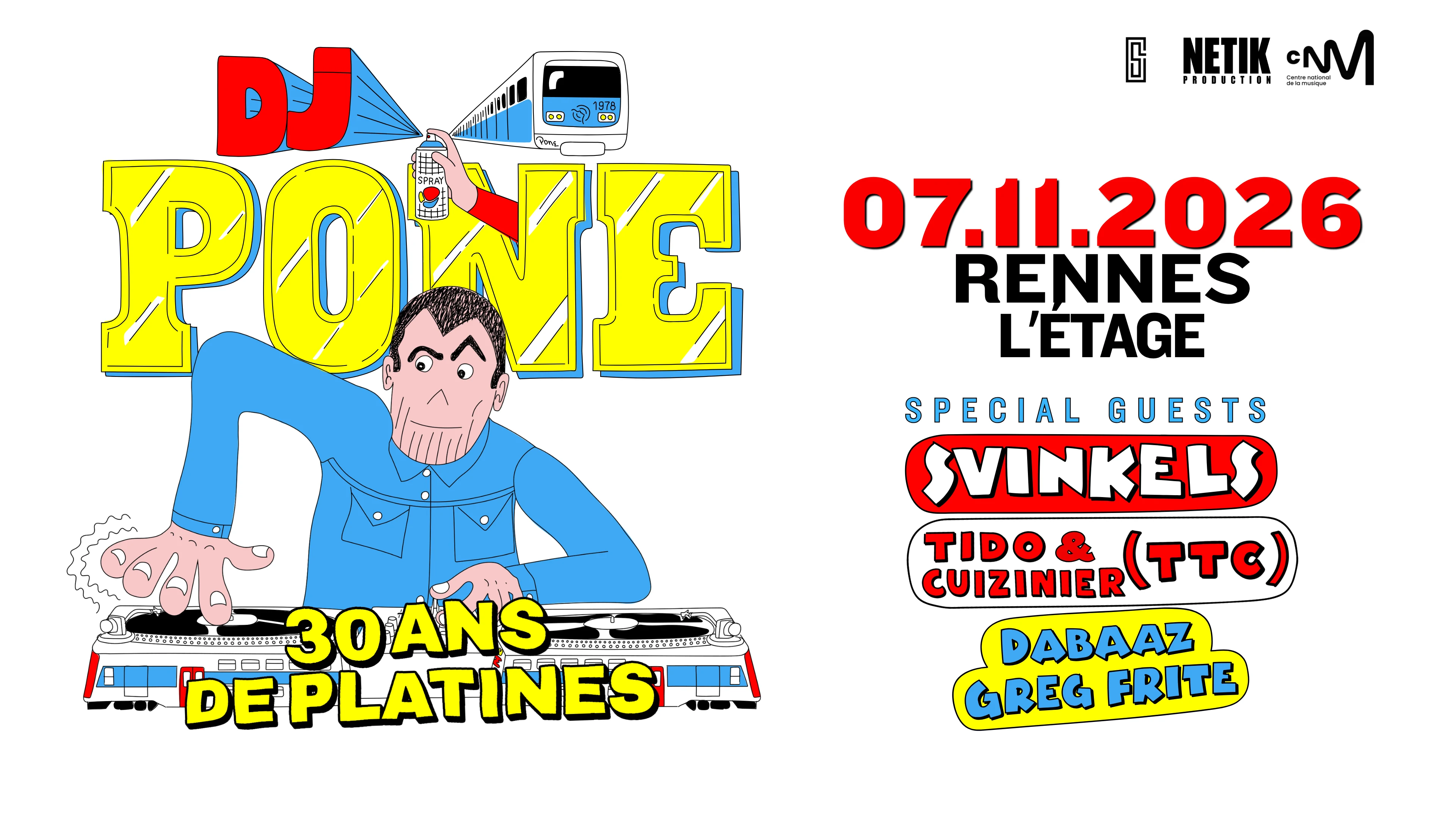 Dj Pone - 30 Ans De Platines Cover