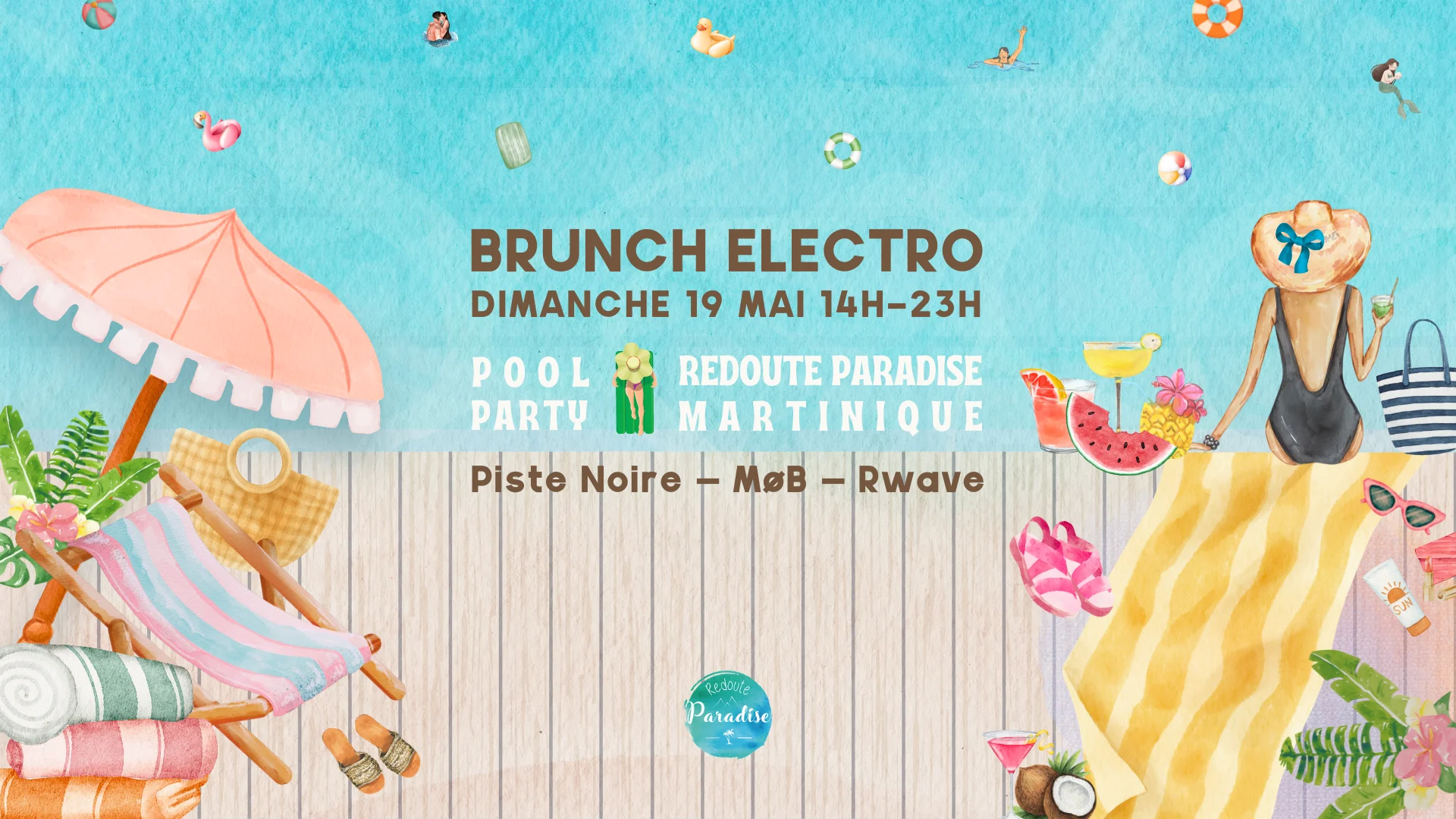 Brunch Electro @ Redoute Paradise - 19.05.2024 Cover
