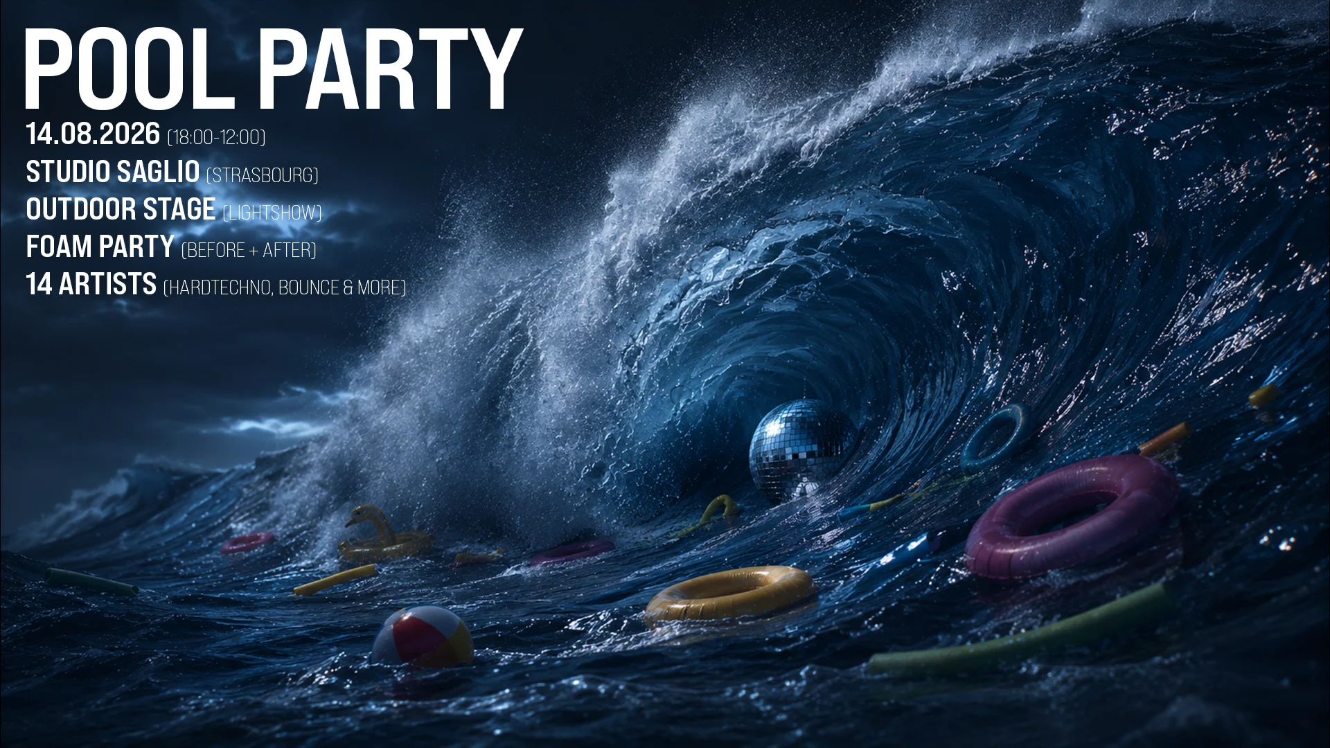 Studio Saglio's Pool Party #4 Cover