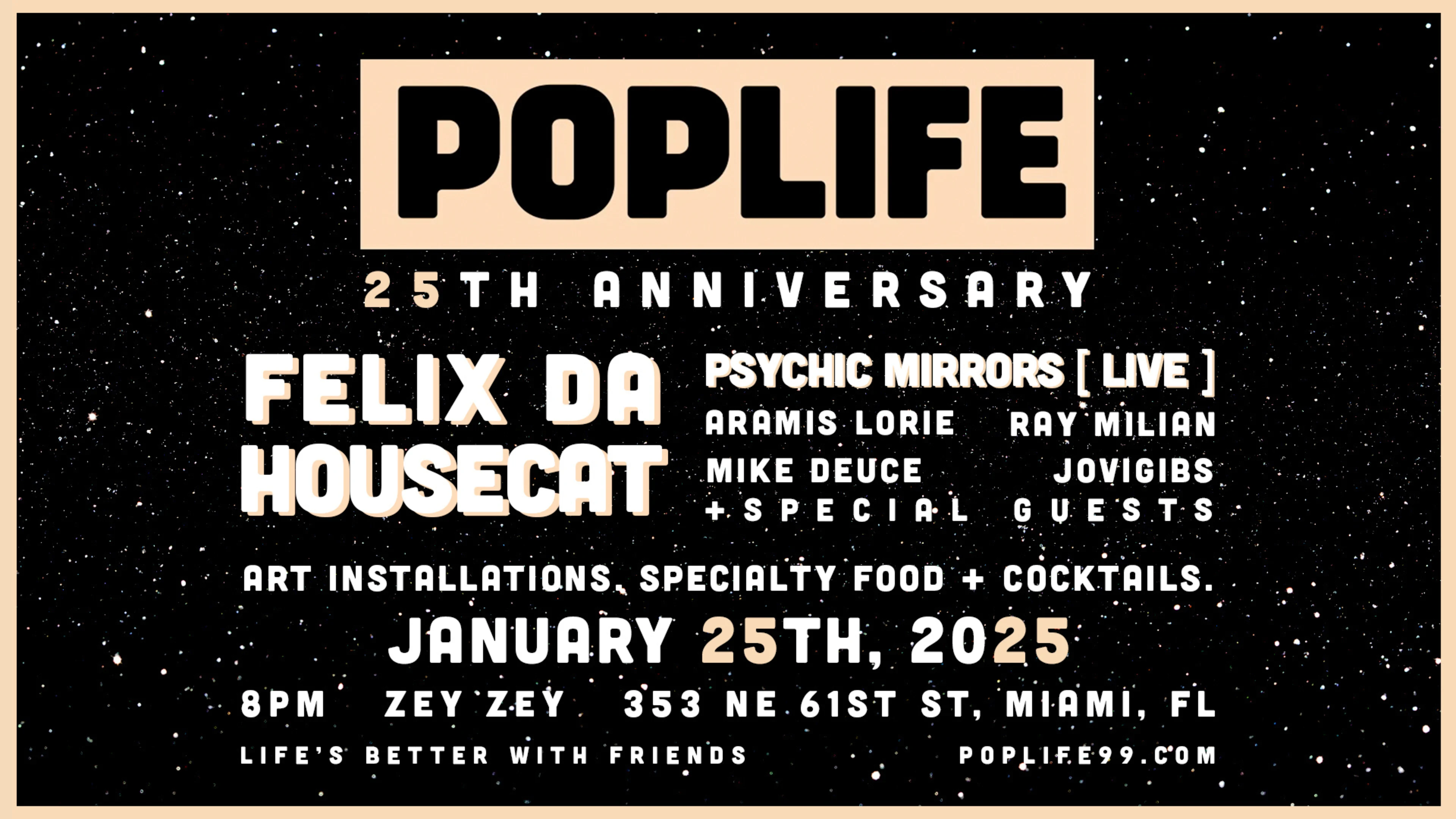 Poplife 25th Anniversary Cover