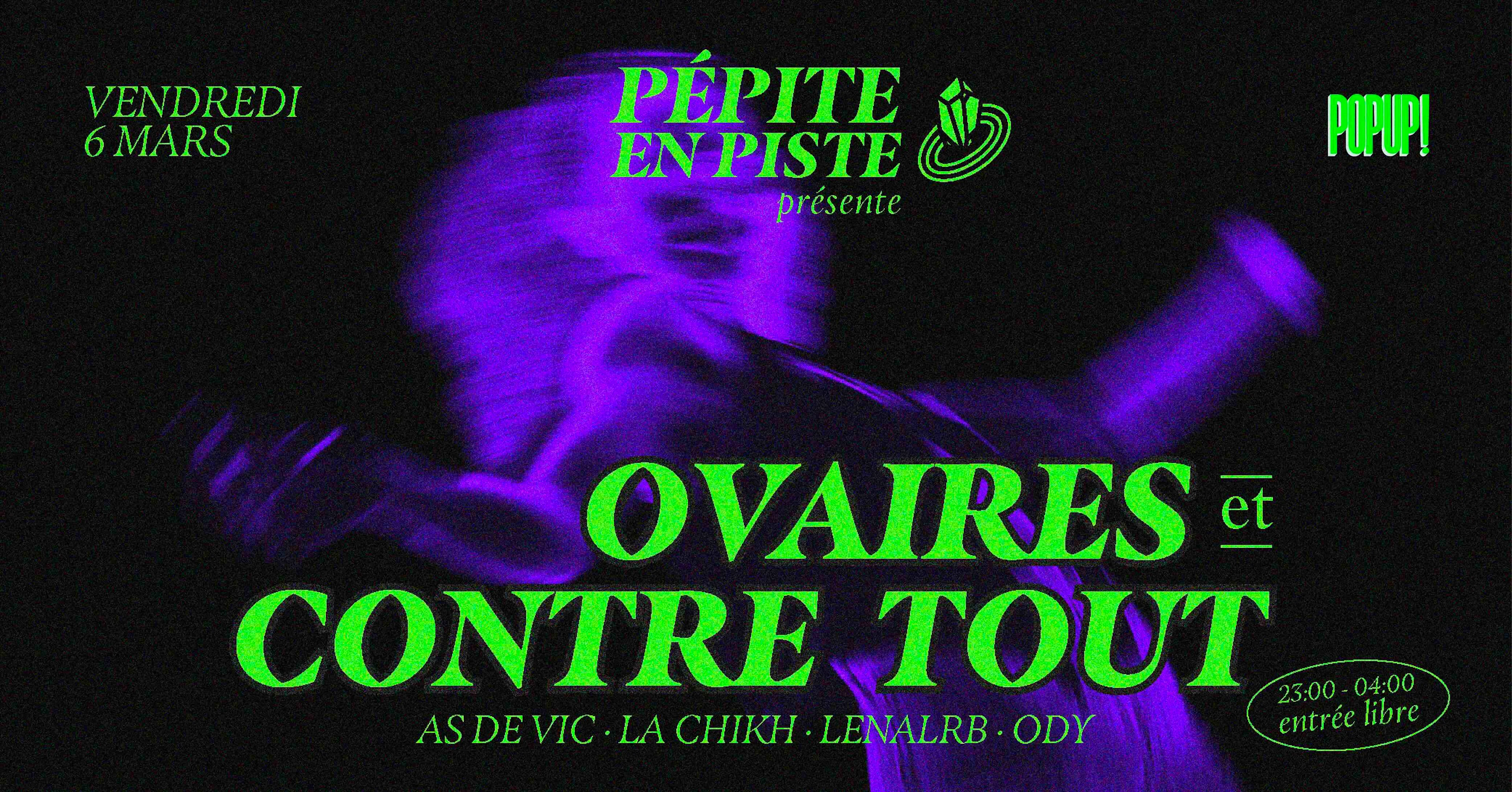 Pépite En Piste : Ovaires Et Contre Tout Cover