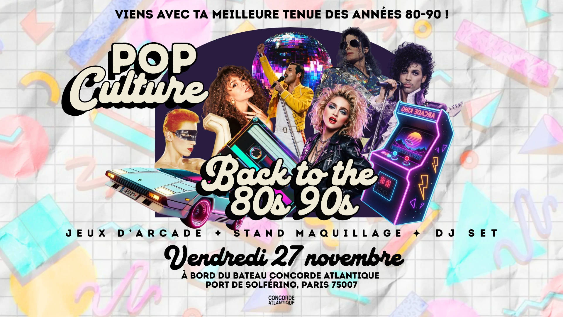 Pop Culture 80-90's Cover