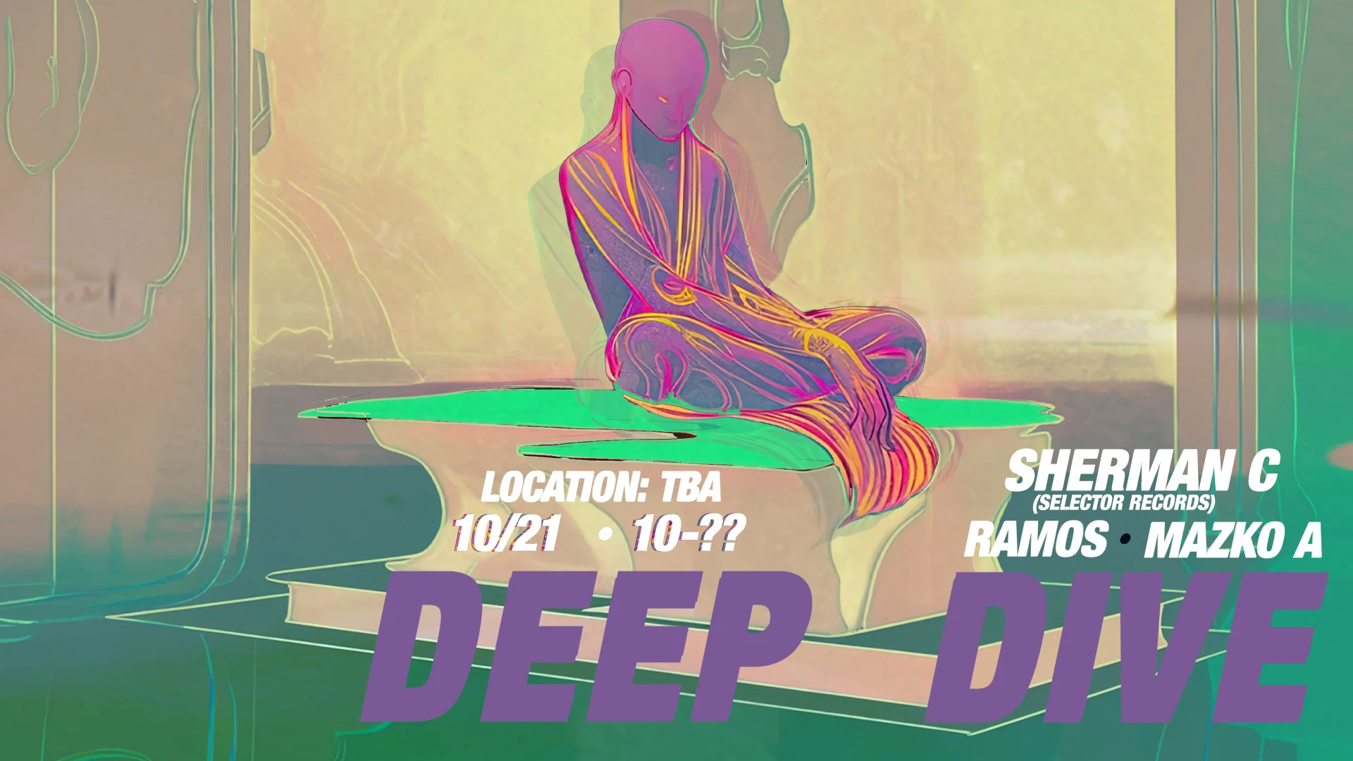 Deep Dive Invites - Sherman C (All Vinyl) Cover