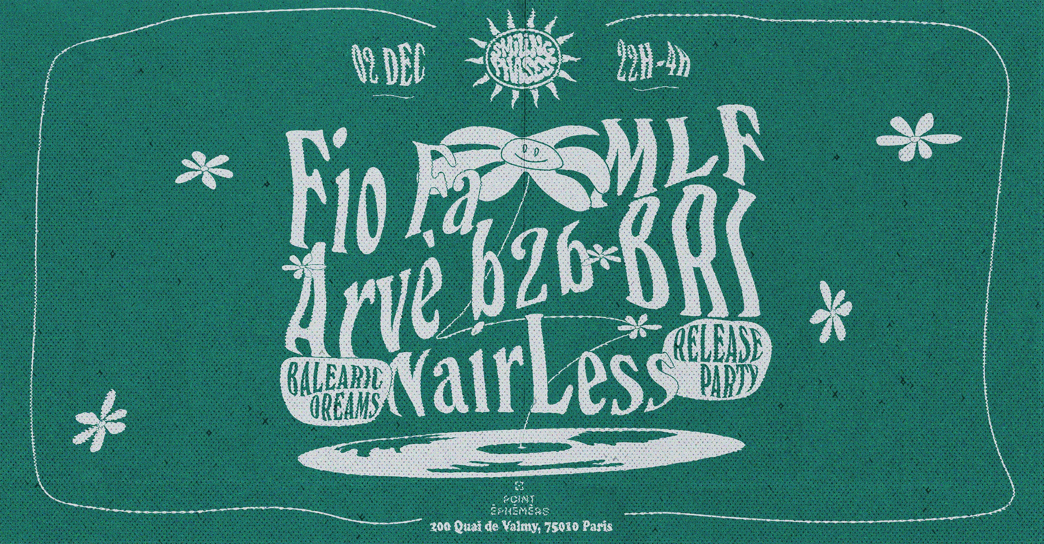 Smiling Phases · Release Party: Fio Fa, Nairless, Mlf & More Cover