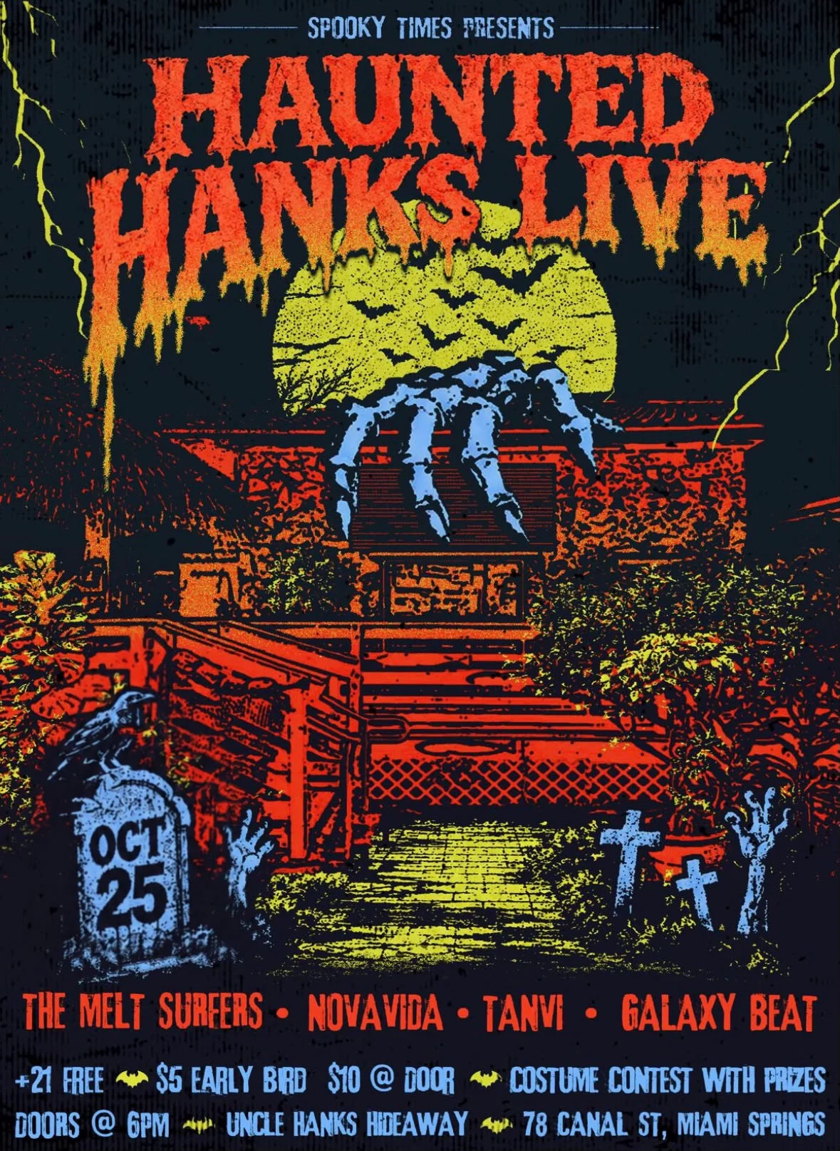 Haunted Hanks Live Cover