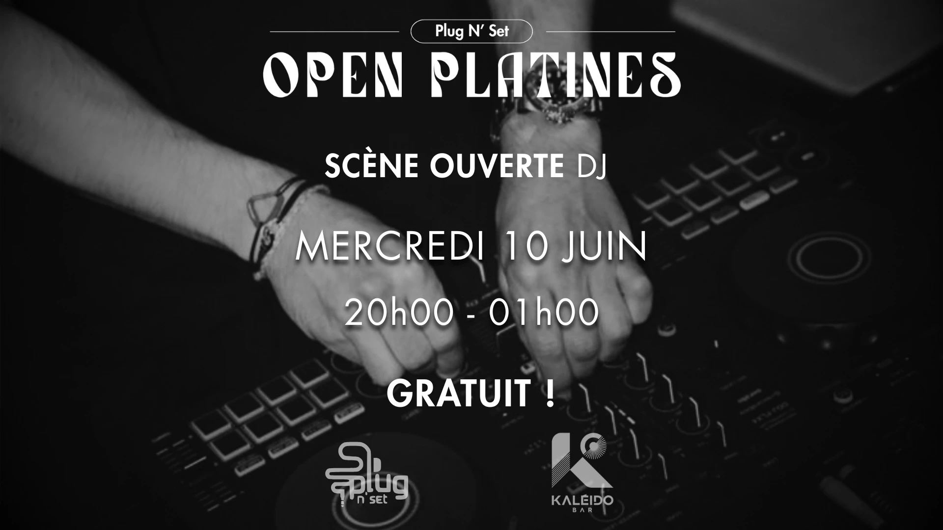 Open Platines #1 - Kaleido Bar X Plug N' Set Cover