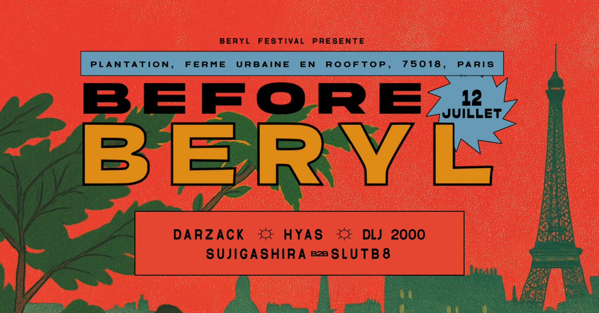 Before Béryl Festival 2025 Cover