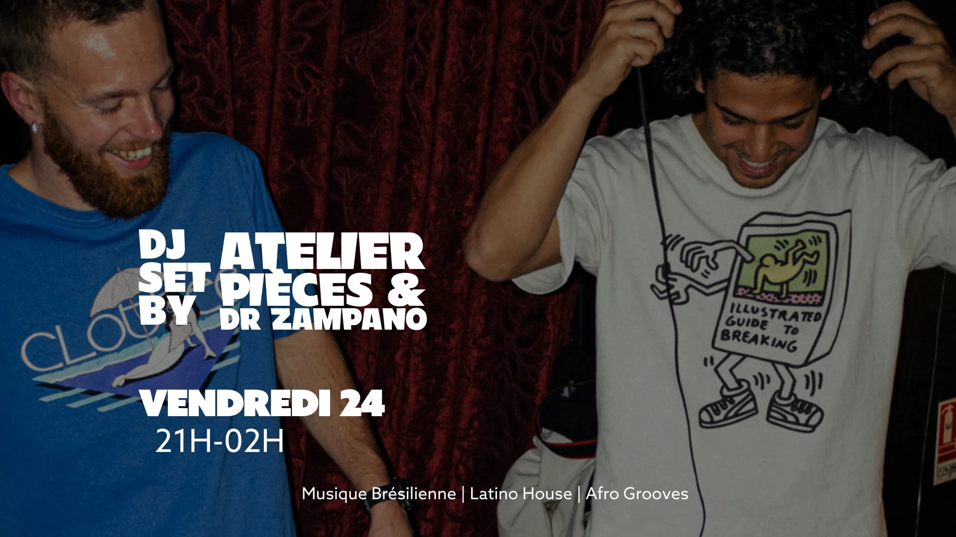 Dj Set By Atelier Pièces & Dr Zampano Aux Piaules Belleville Cover