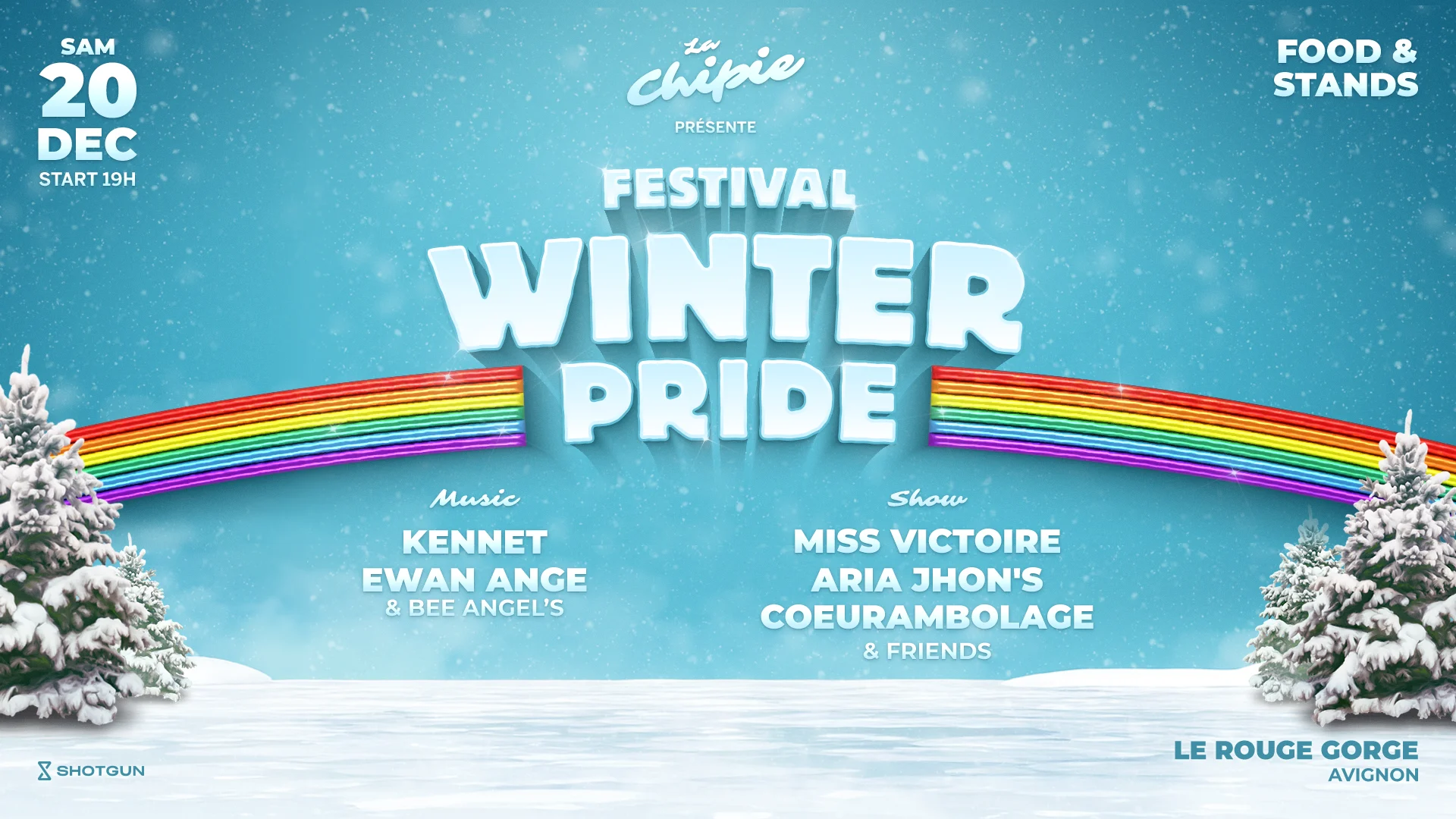Winter Pride Festival 2025 - Avignon Cover