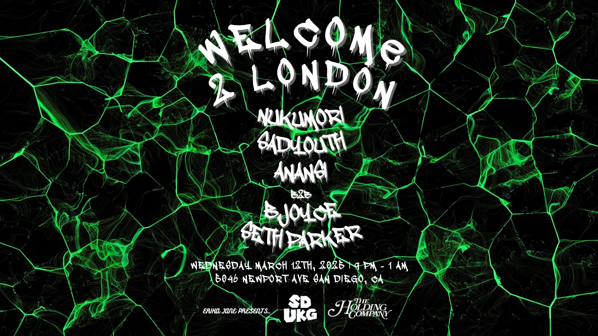 Welcome 2 London @ Thc Cover