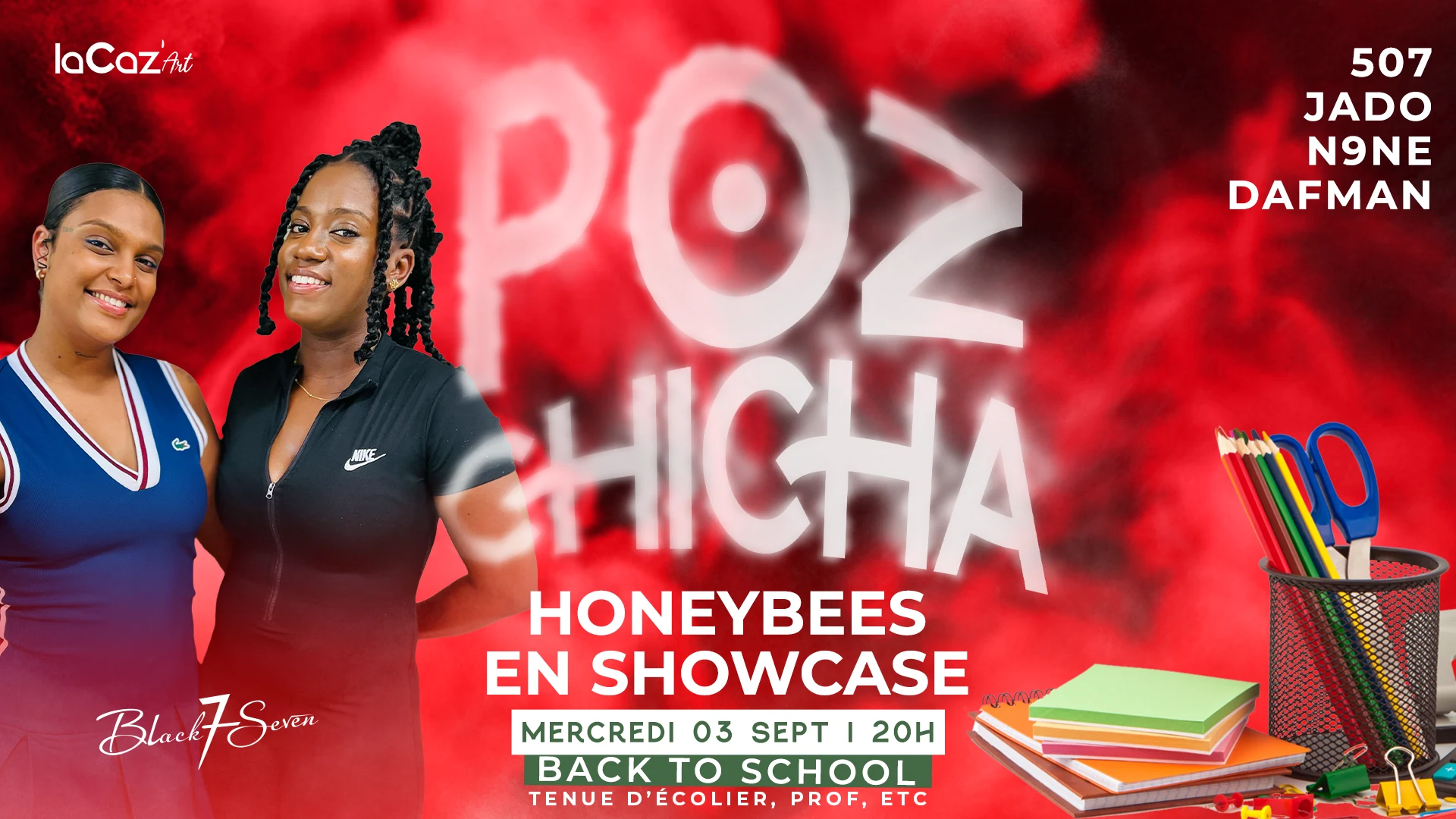 Poz Chicha Birthday - Honeybees En Showcase - Back 2 School Cover