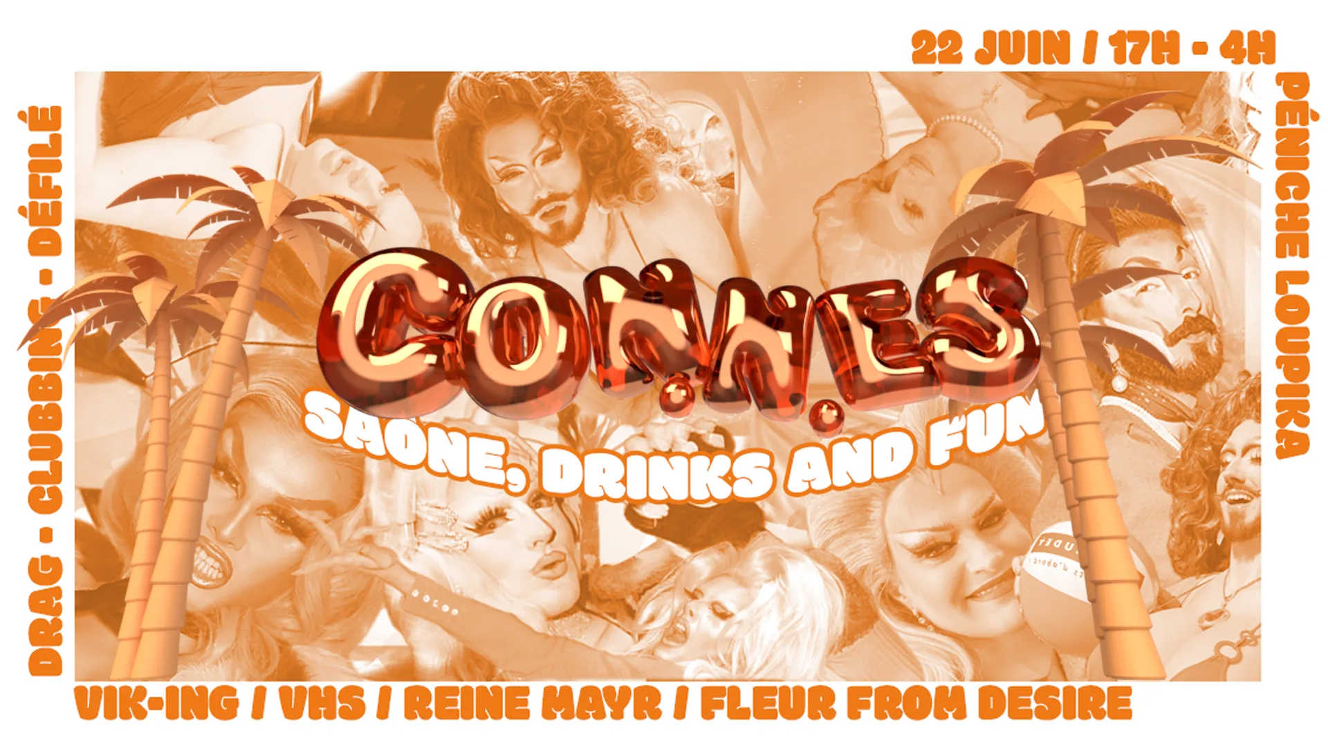 Con.Ne.S -  Saone, Drinks And Fun Cover