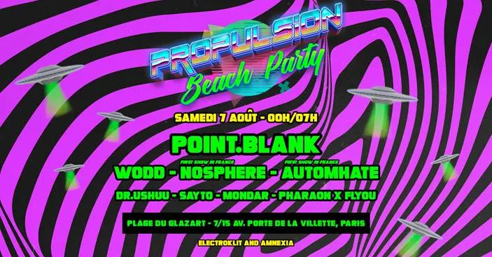 Propulsion Beach Party Cover