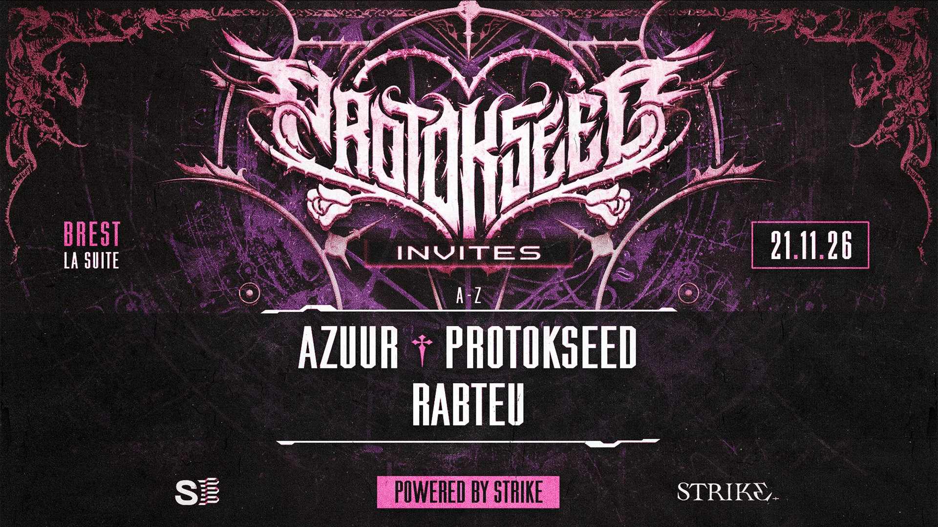 Strike X Protokseed Invites | La Suite Cover