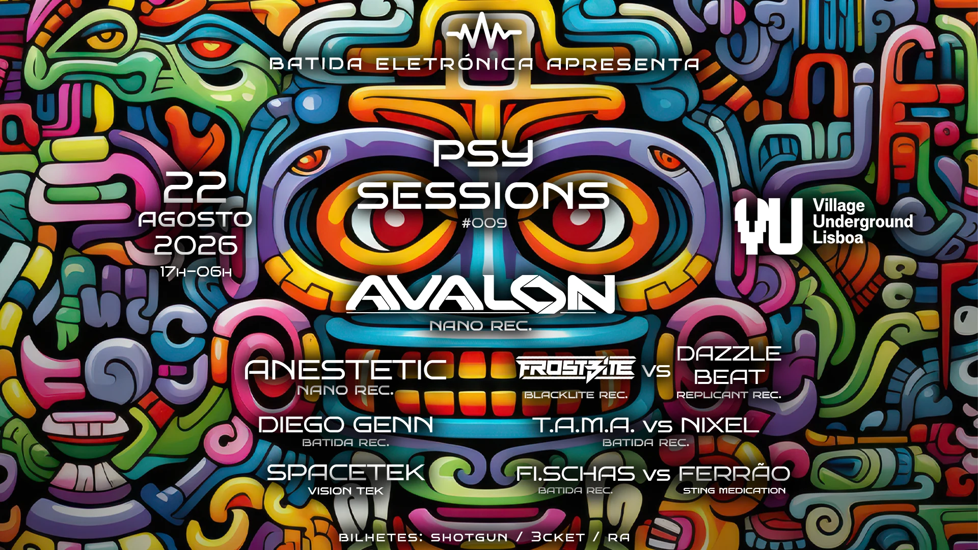 Batida Eletrónica: Psy Sessions #009 Cover
