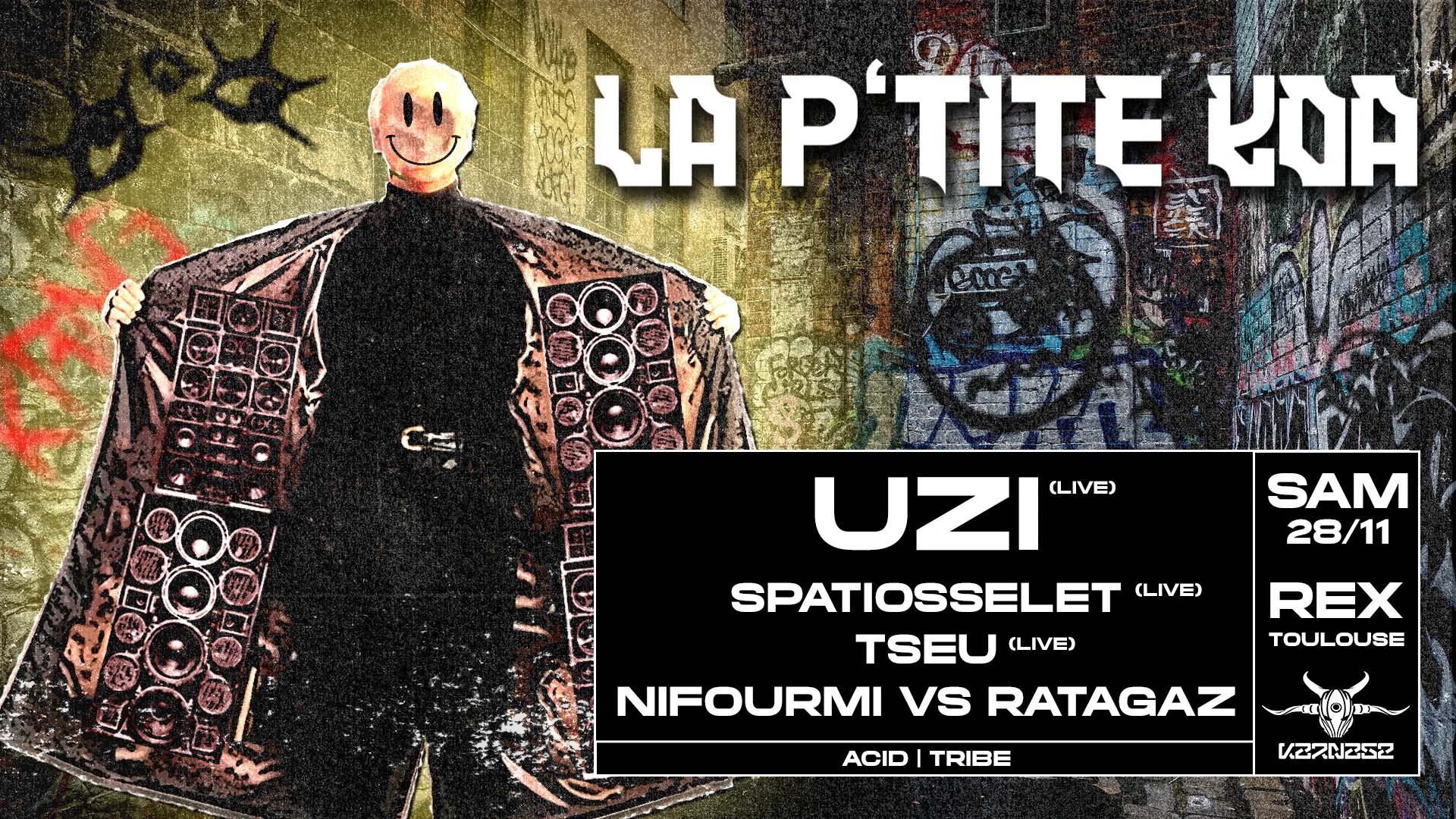 La P'tite Koa W/ Uzi, Spatiosselet, Tseu, Nifourmi, Ratagaz Cover