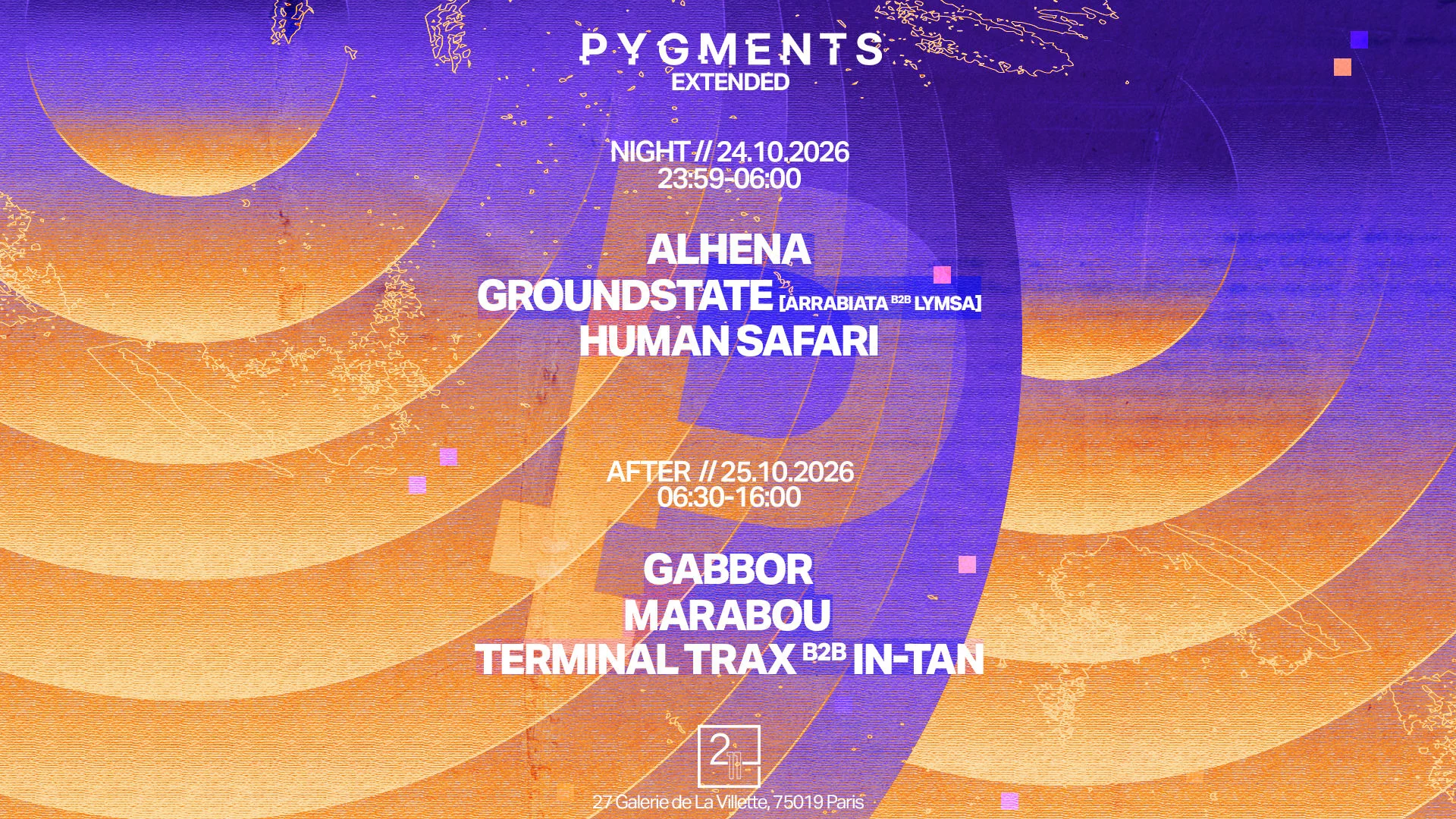 Pygments Extended : Human Safari, Alhena, Groundstate,.. Cover