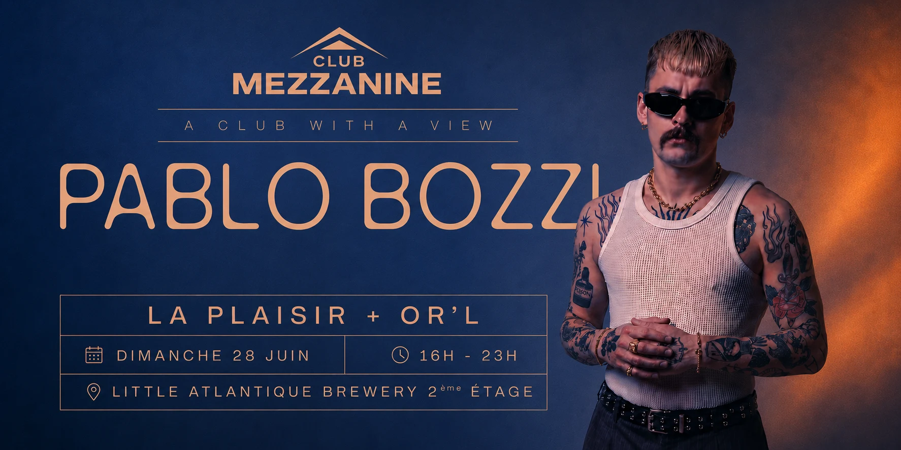 Club Mezzanine #4 - Pablo Bozzi, La Plaisir & Or'l Cover
