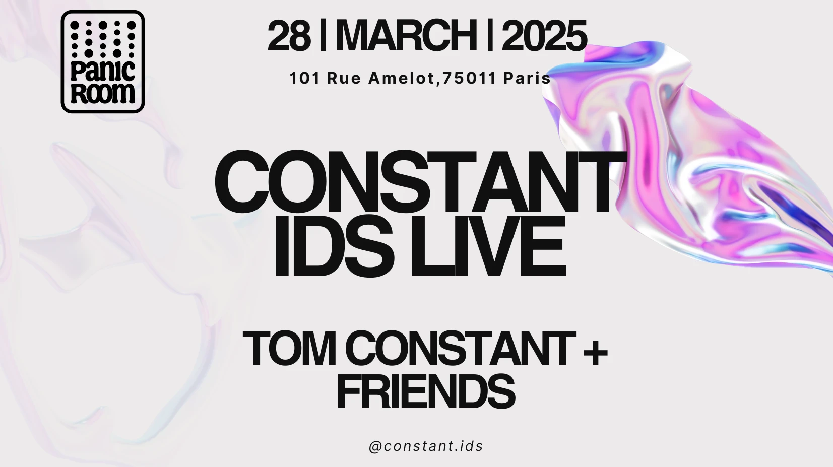Constant Ids Live : Tom Constant (+) Friends Cover
