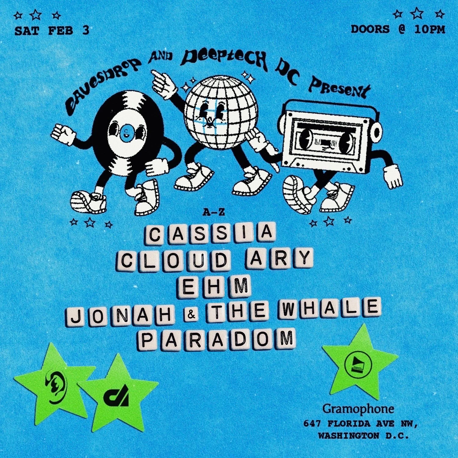Eavesdrop & Deeptech DC Cover