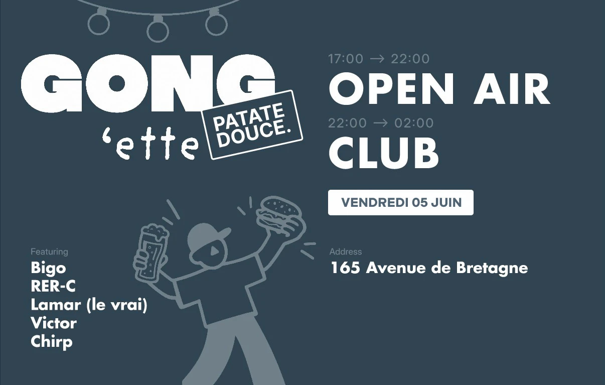 Patate Douce X La Gong'ette Cover