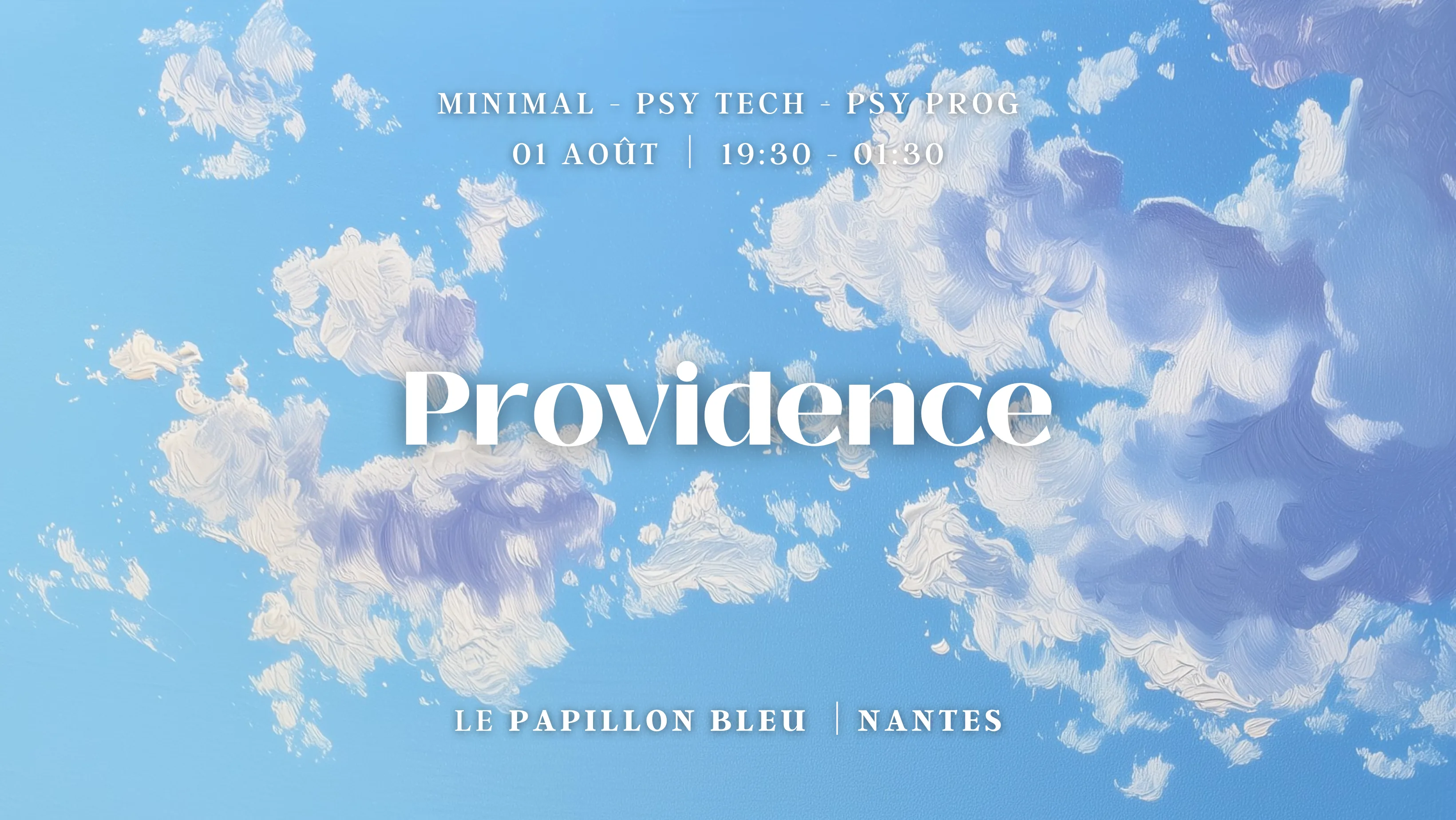 Providence @ Le Papillon Bleu 01.08.26 Cover