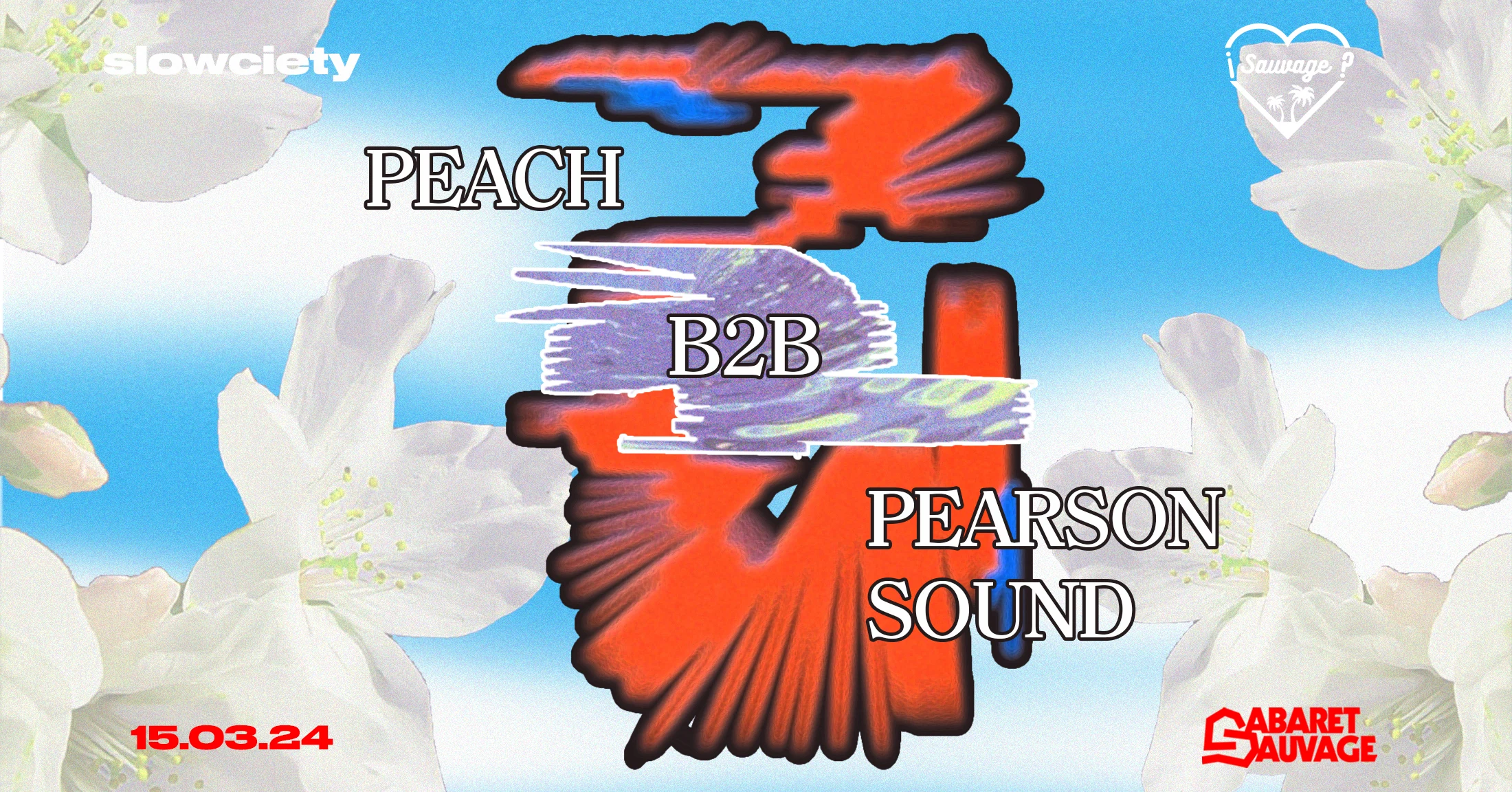 ¡Slowciety Sauvage: Peach B2b Pearson Sound? Cover