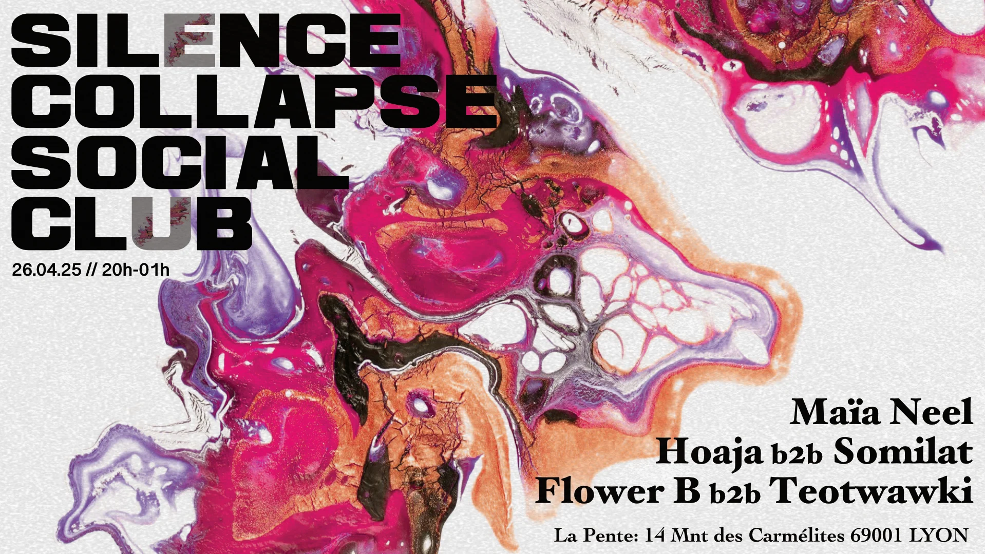 Silence Collapse Social Club Cover