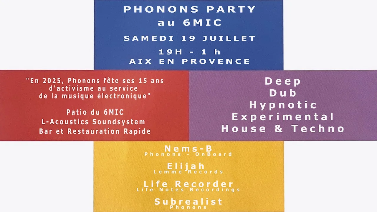 Phonons Summer Party Au 6mic Cover