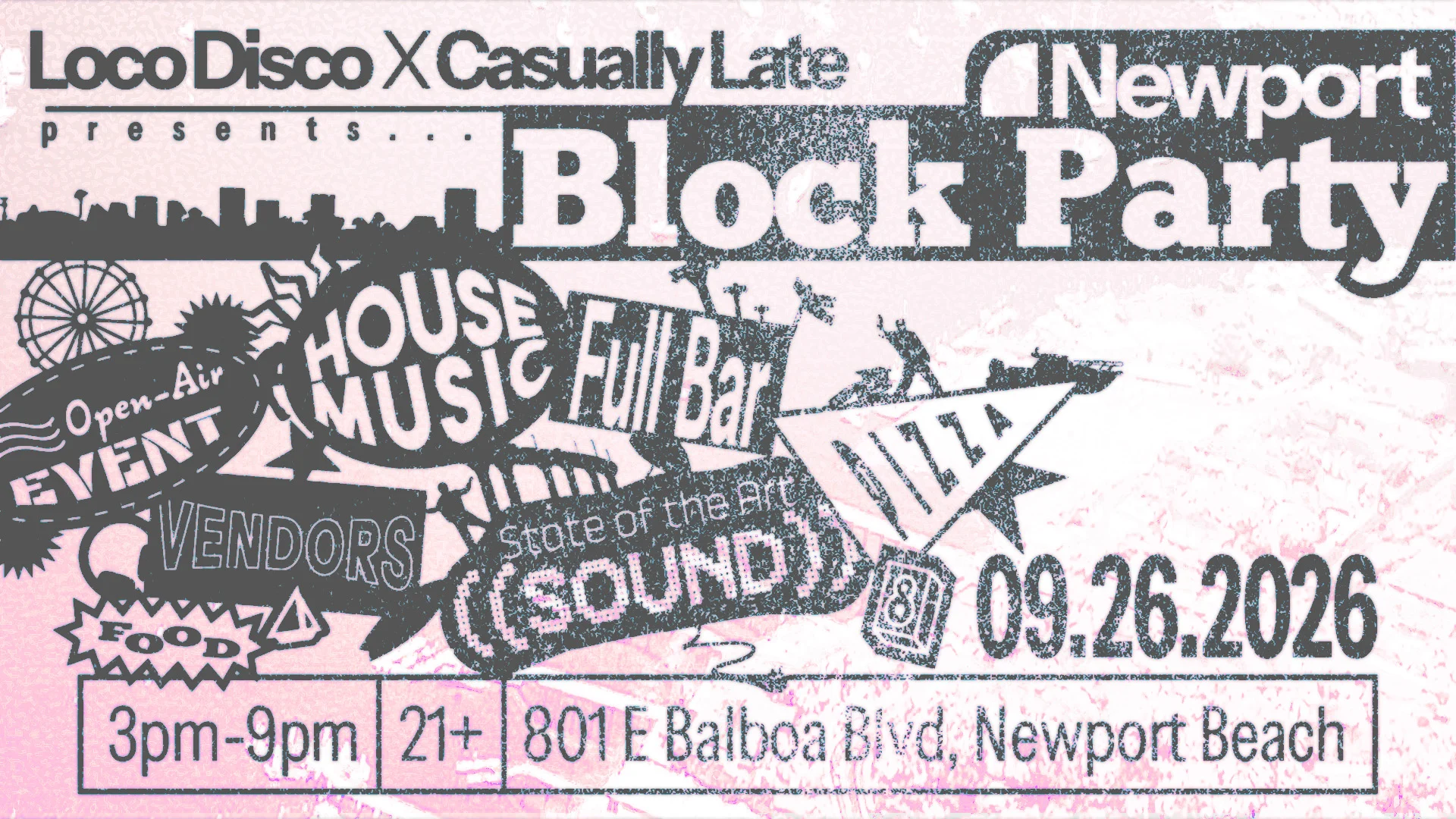 Newport Block Party Cover