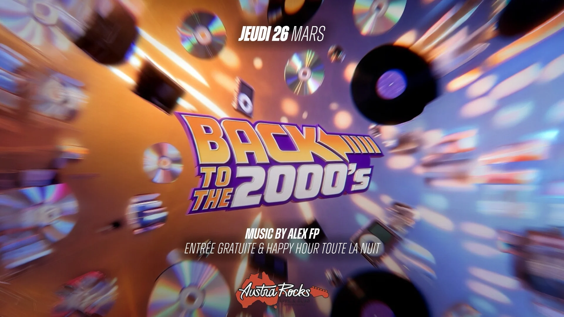 Back To The 2000's - 26.03.26 - Austra Rocks Montpellier Cover
