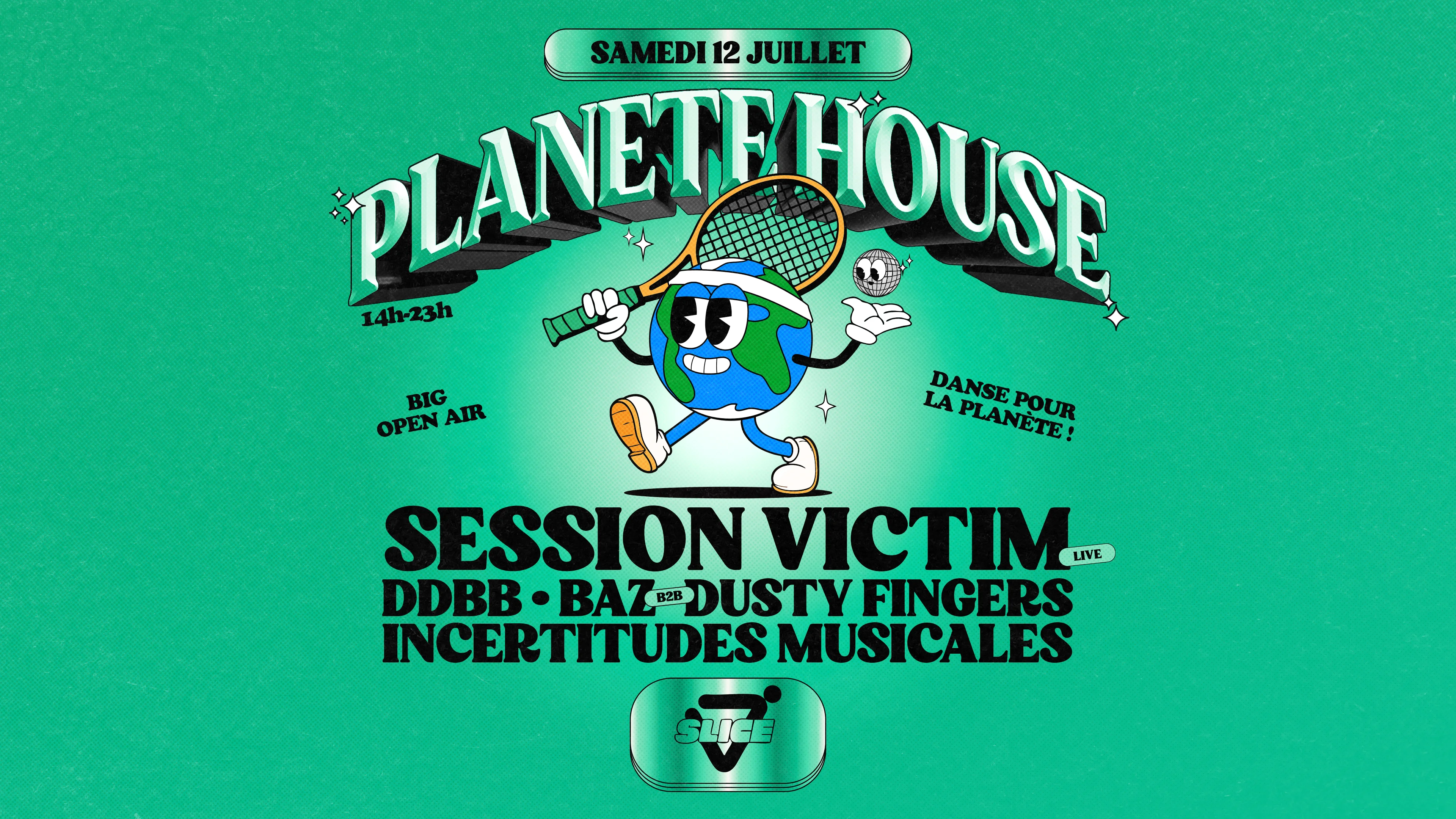 Planete House - Slice Open Air Cover