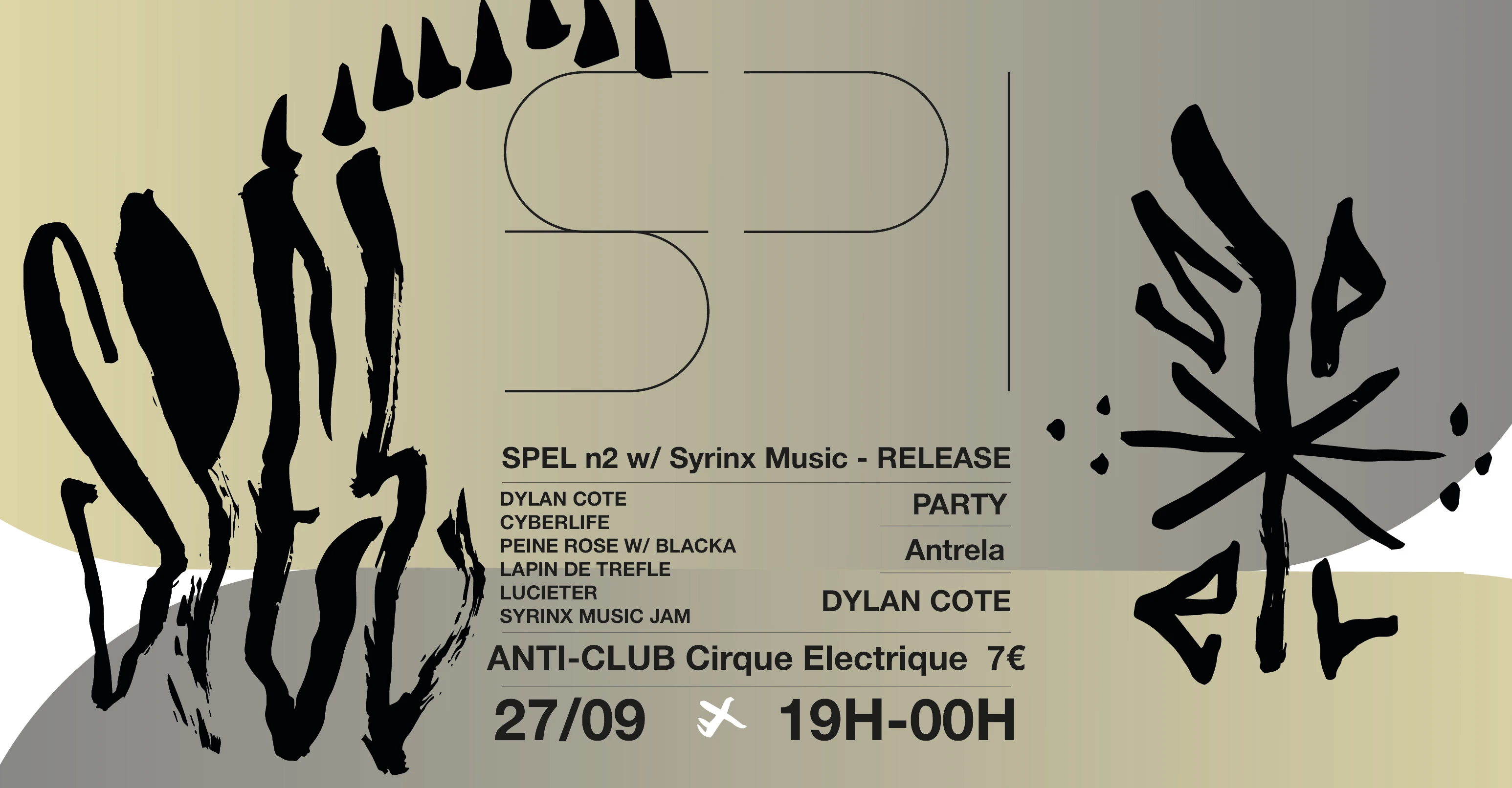 Speln2 - Anti-Club Cirque Elctrique Cover