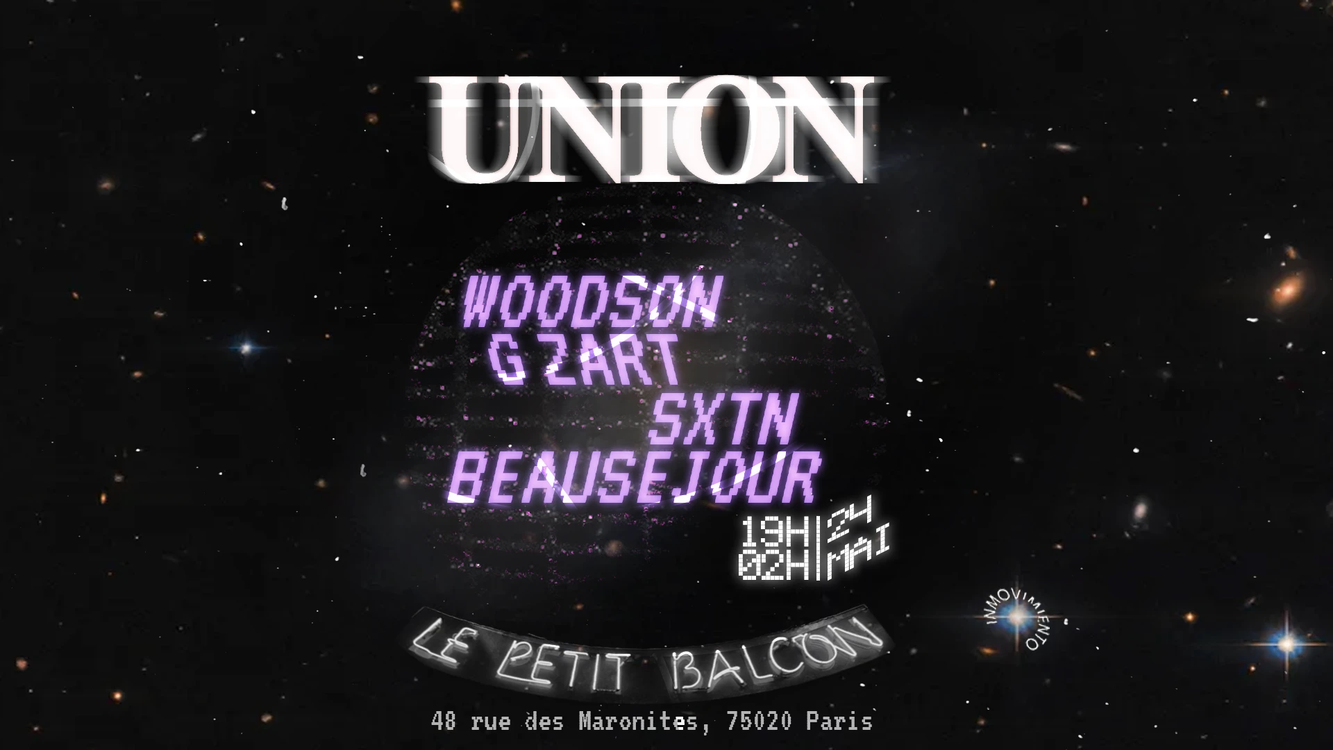 Union @ Le Petit Balcon Cover