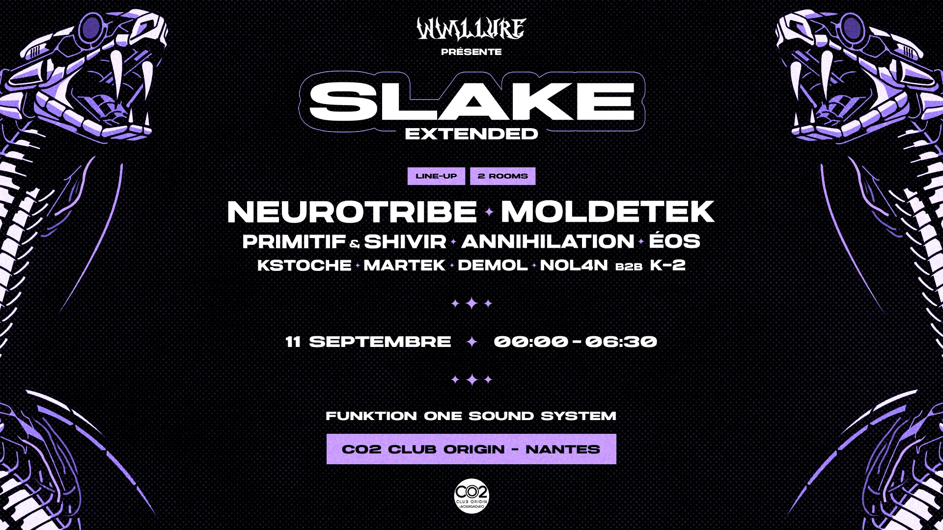 Slake Extended W/ Neurotribe, Moldetek & More Cover