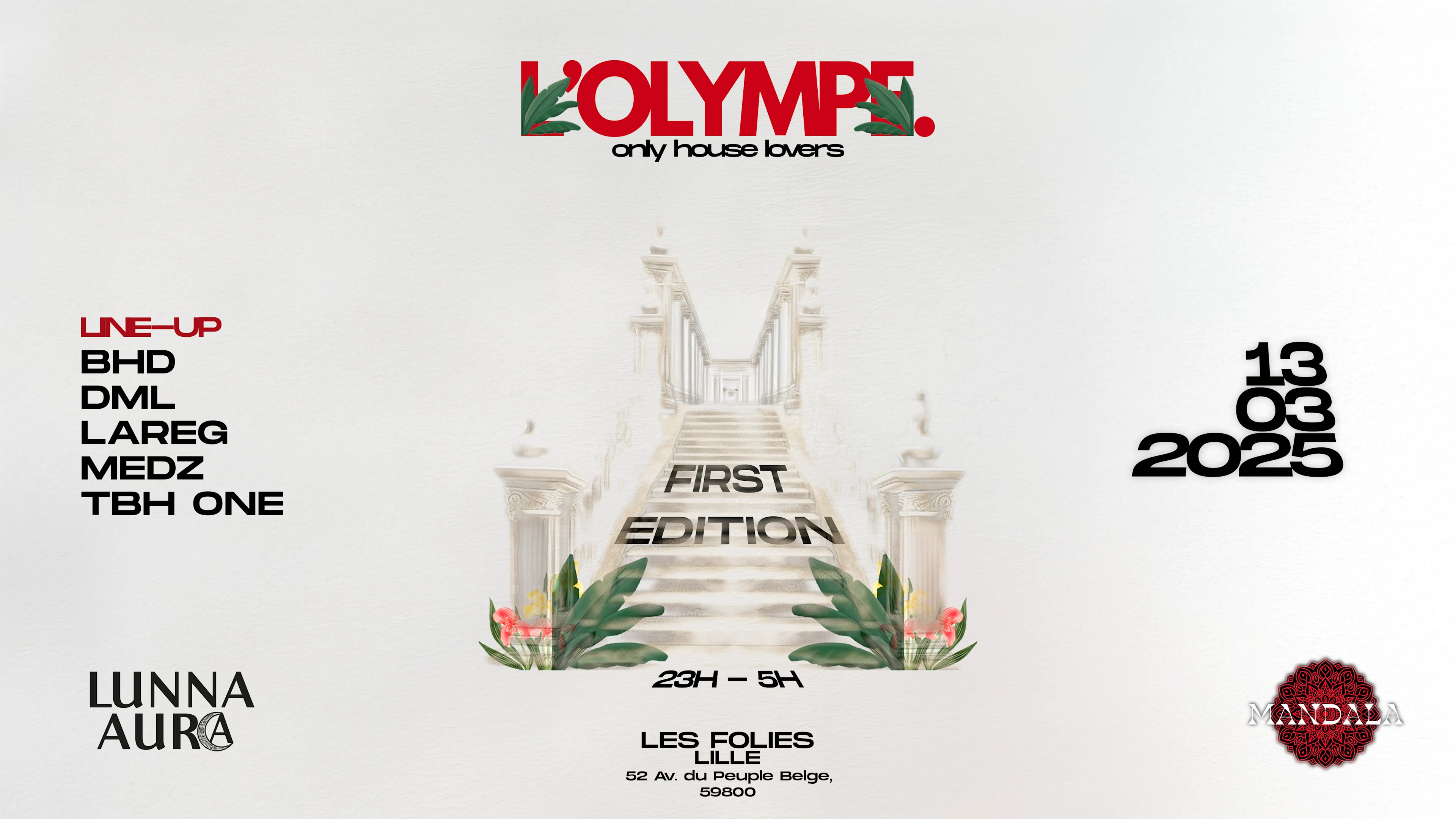 L'olympe | First Edition | @Lille Cover