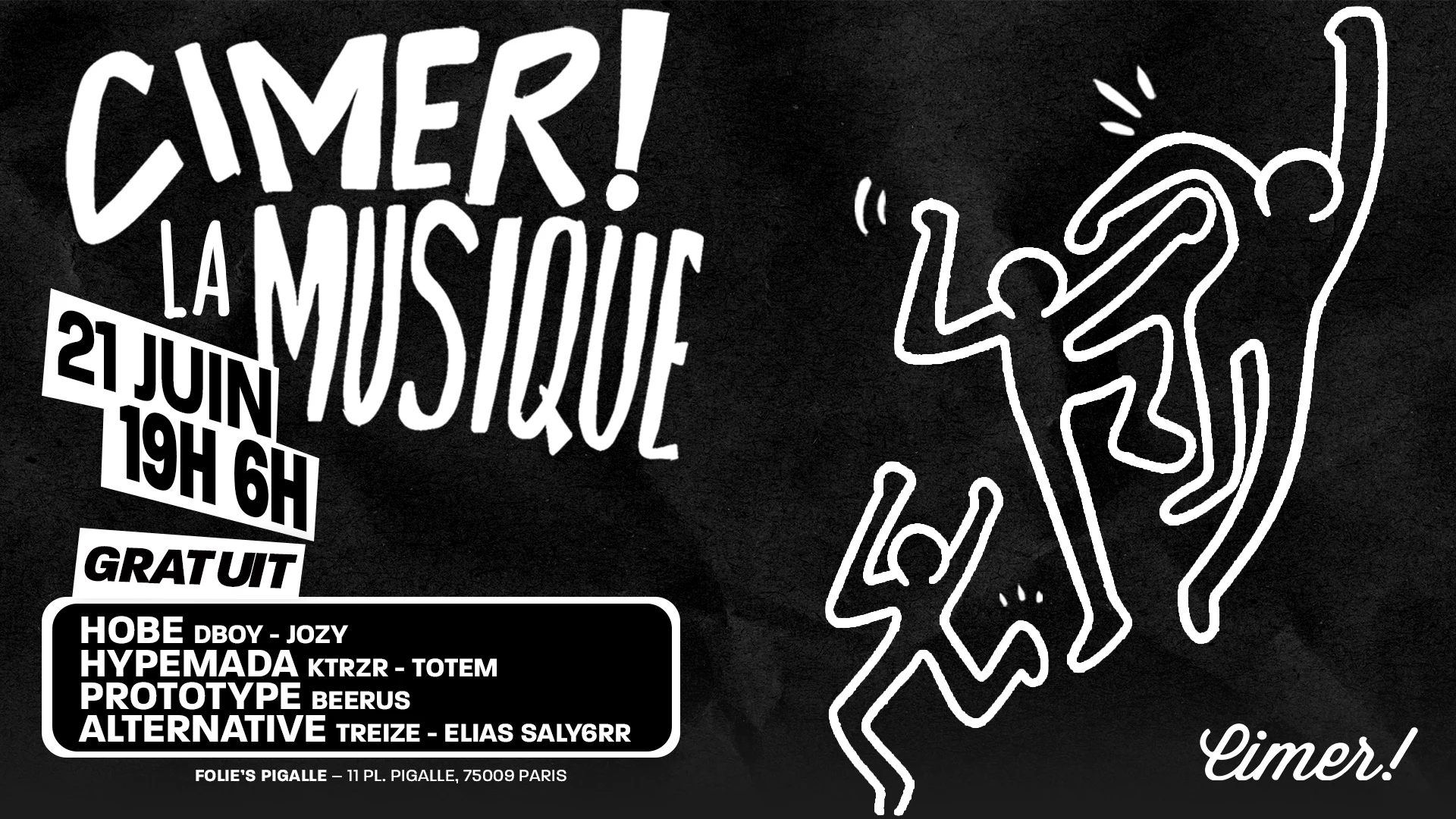 Cimer La Musique ! Cover