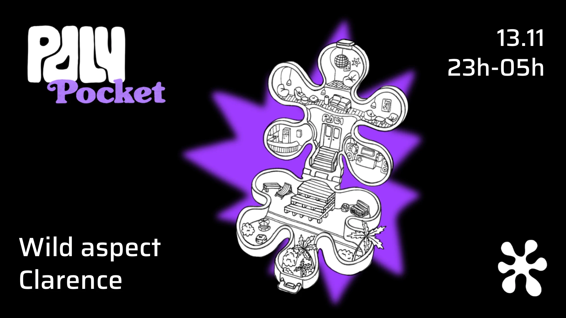 Poly • Pocket : Wild Aspect, Clarence Cover